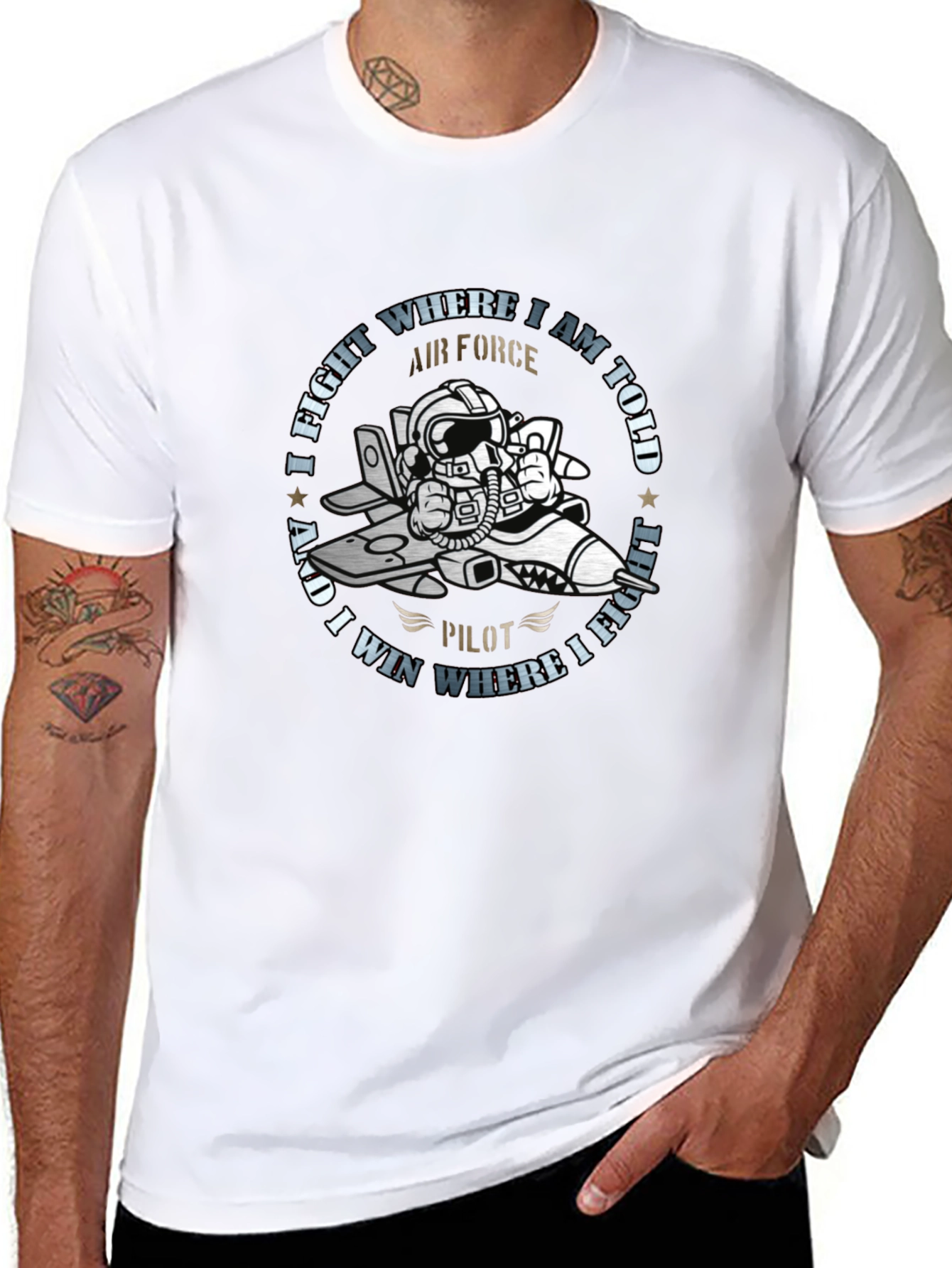 Air Force Pilot Graphic Tee