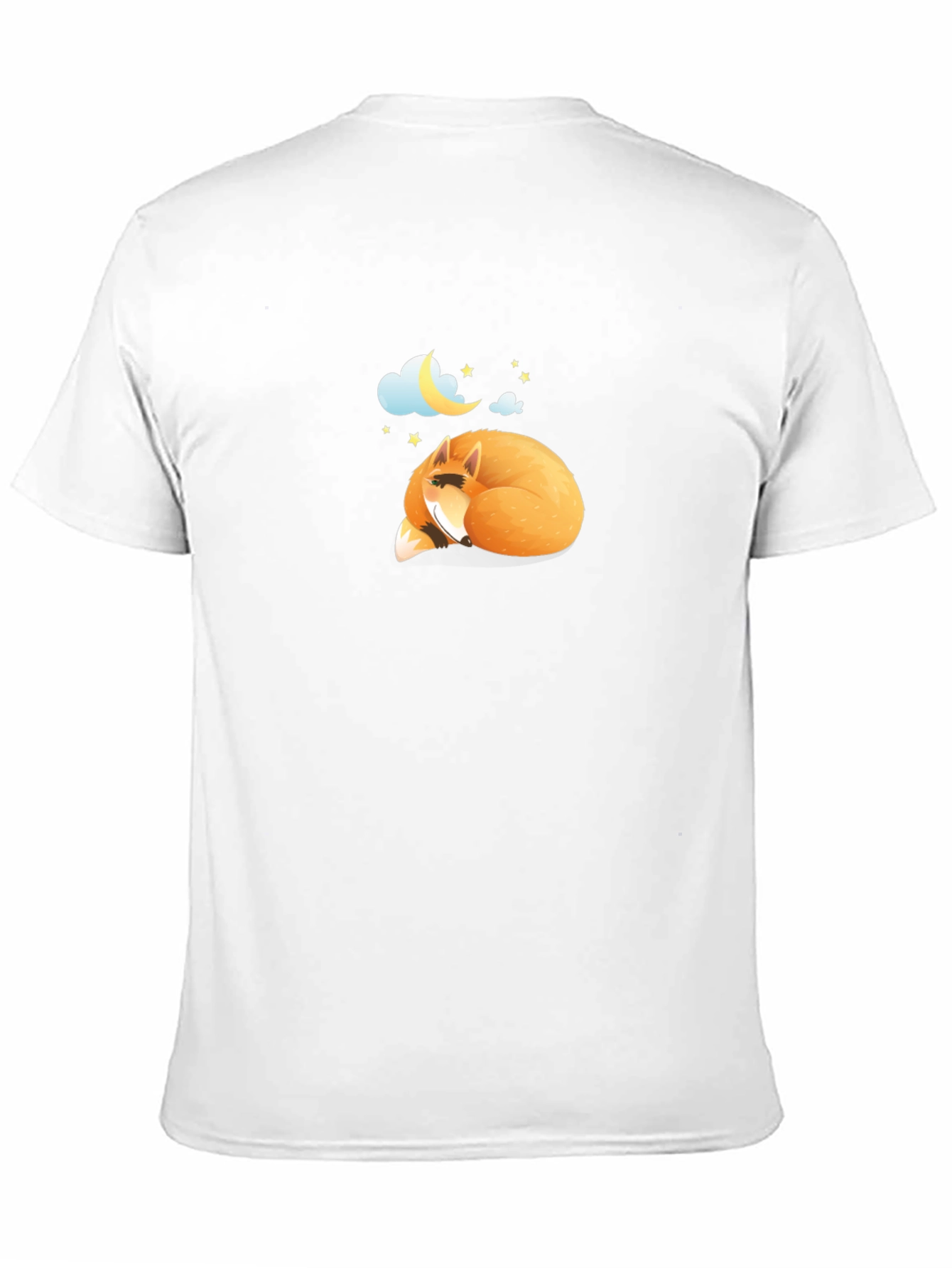 Dreamy Fox Graphic Black Tee