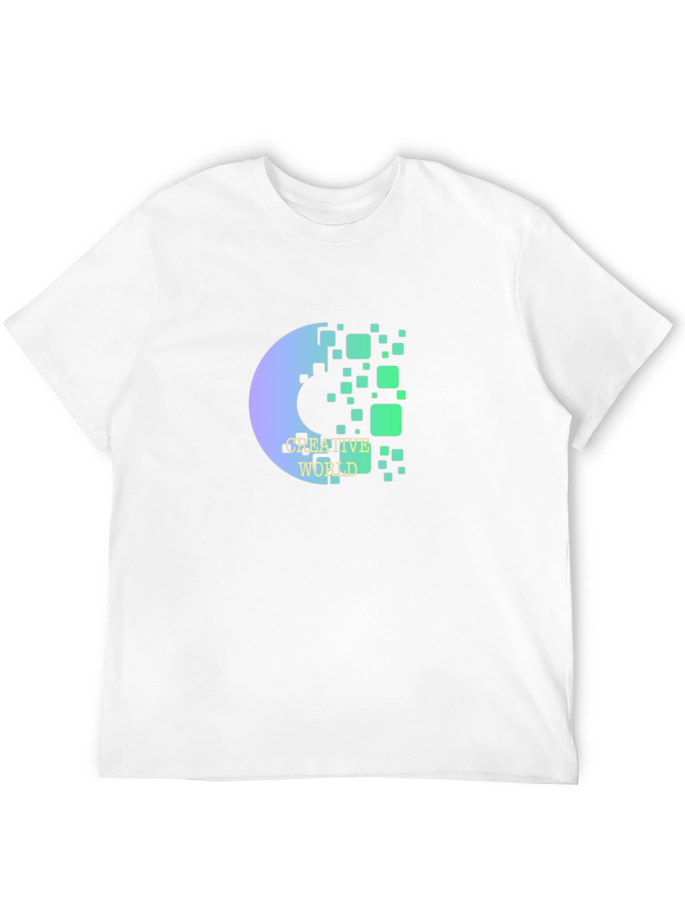Creative World Black Graphic T-Shirt