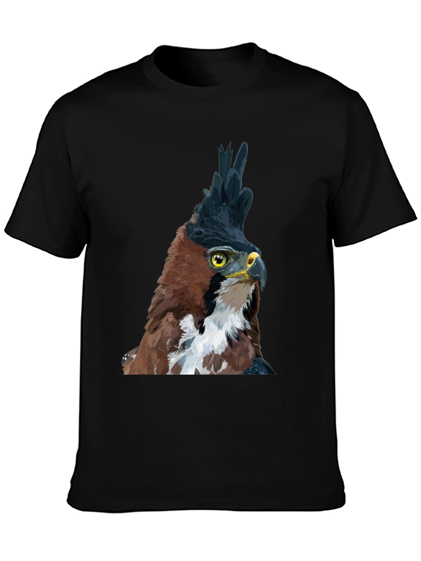 Majestic Eagle Crest T-Shirt - Black
