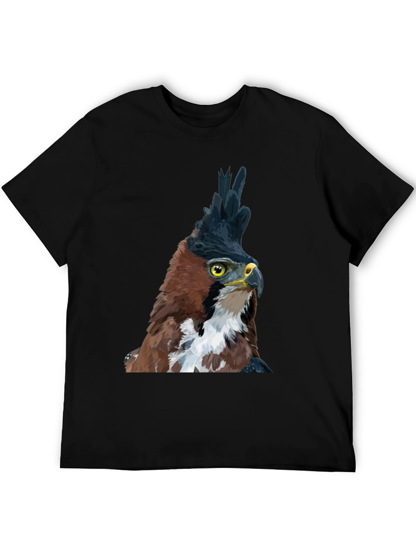 Majestic Eagle Crest T-Shirt - Black