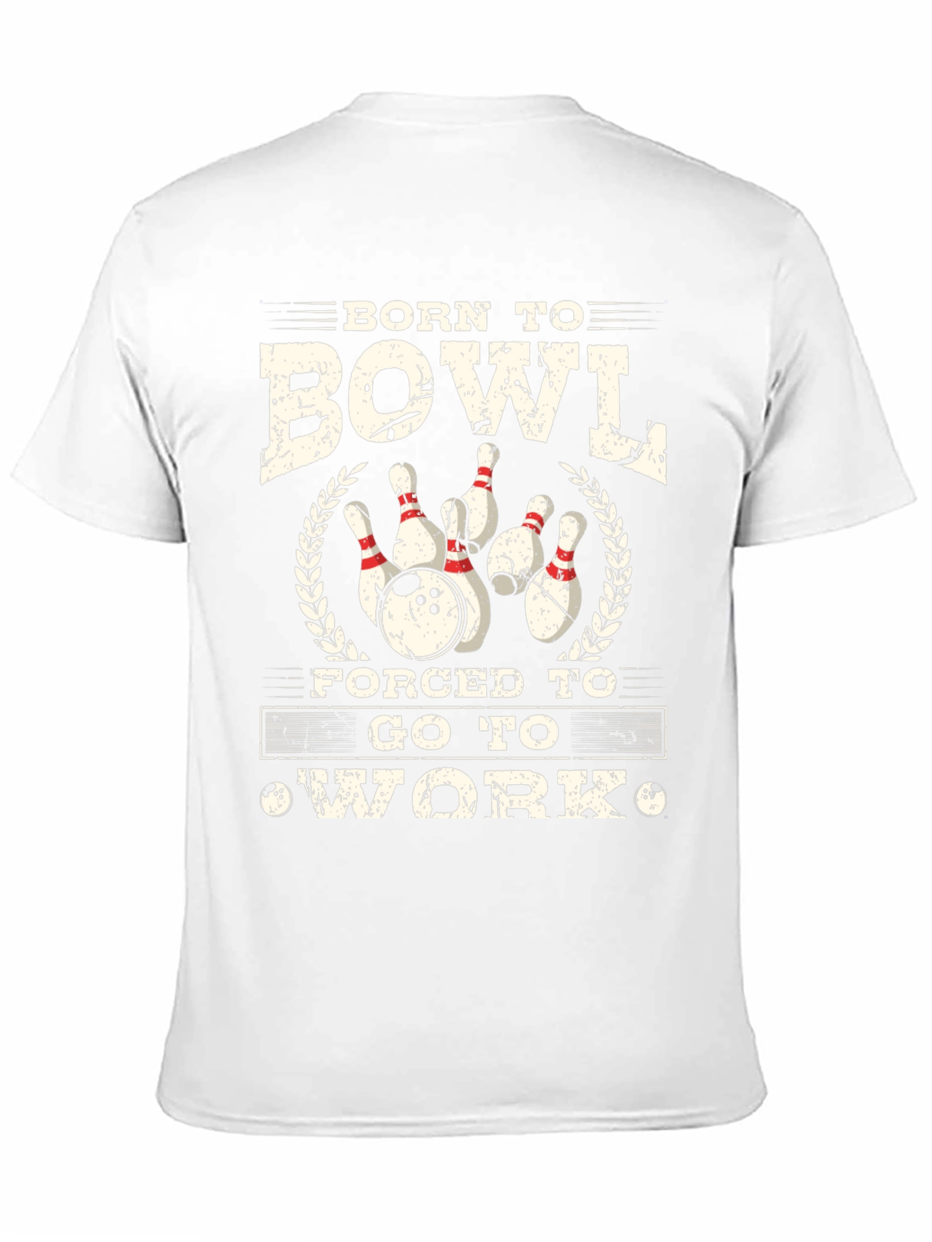 Born to Bowl T-Shirt - Funny Bowling Gift