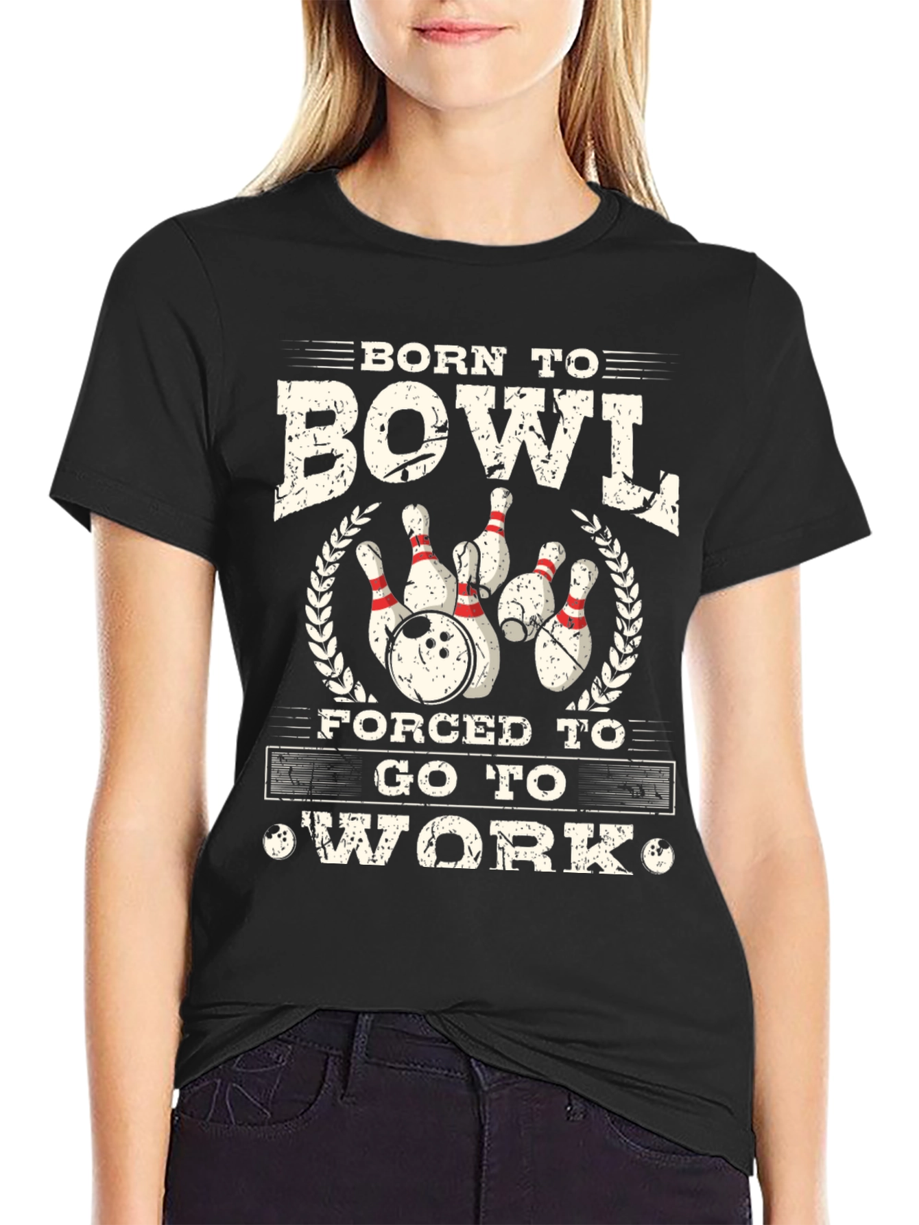 Born to Bowl T-Shirt - Funny Bowling Gift