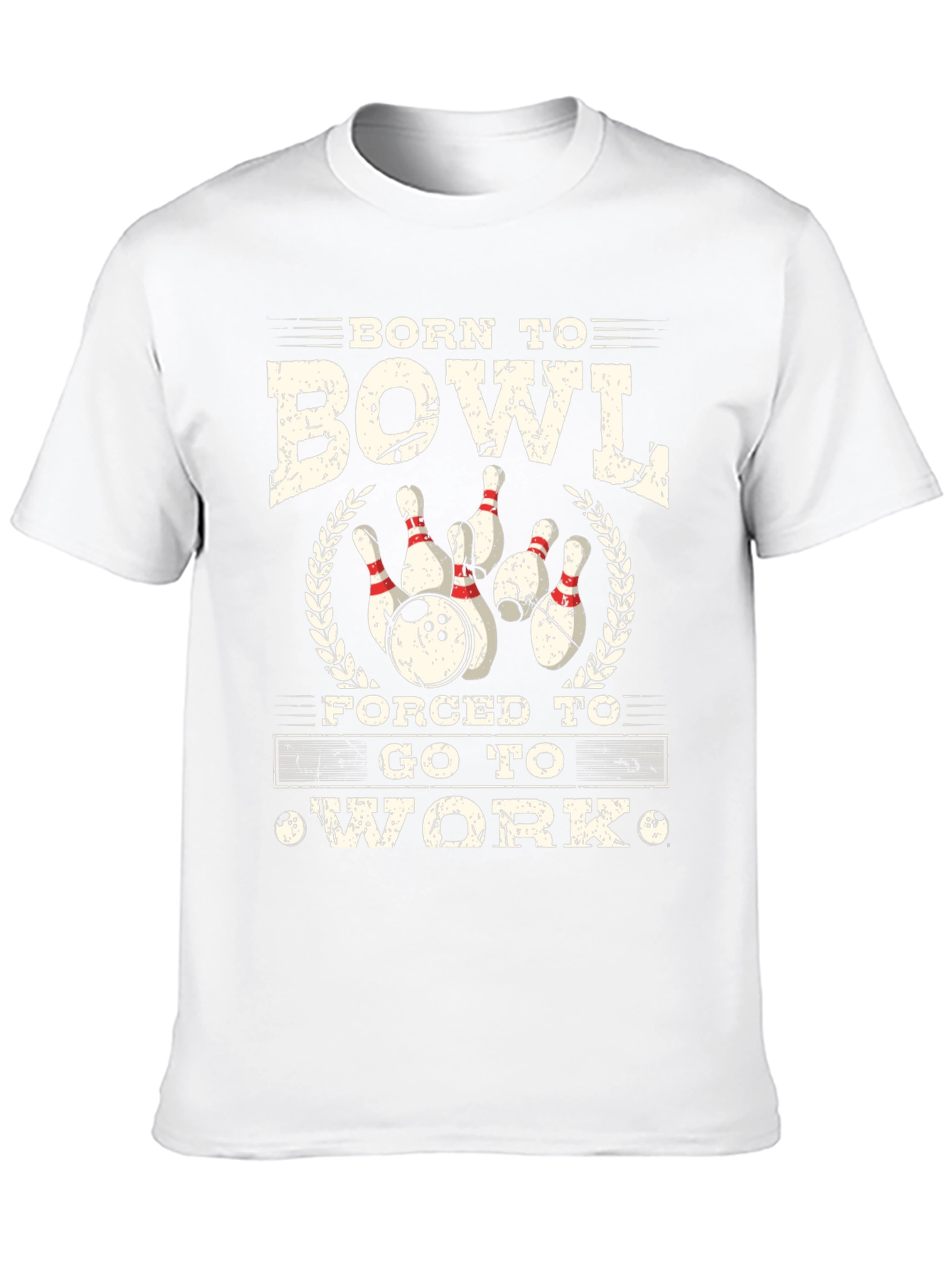 Born to Bowl T-Shirt - Funny Bowling Gift