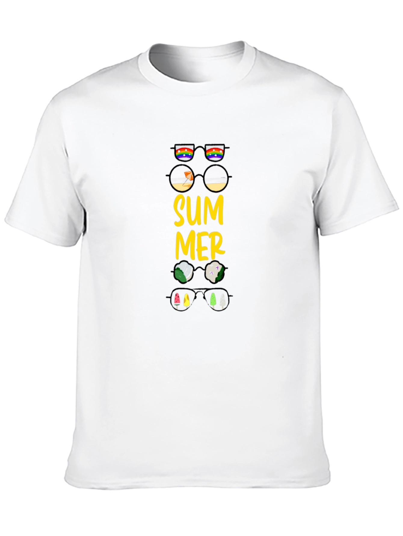Summer Sunglasses Graphic T-Shirt