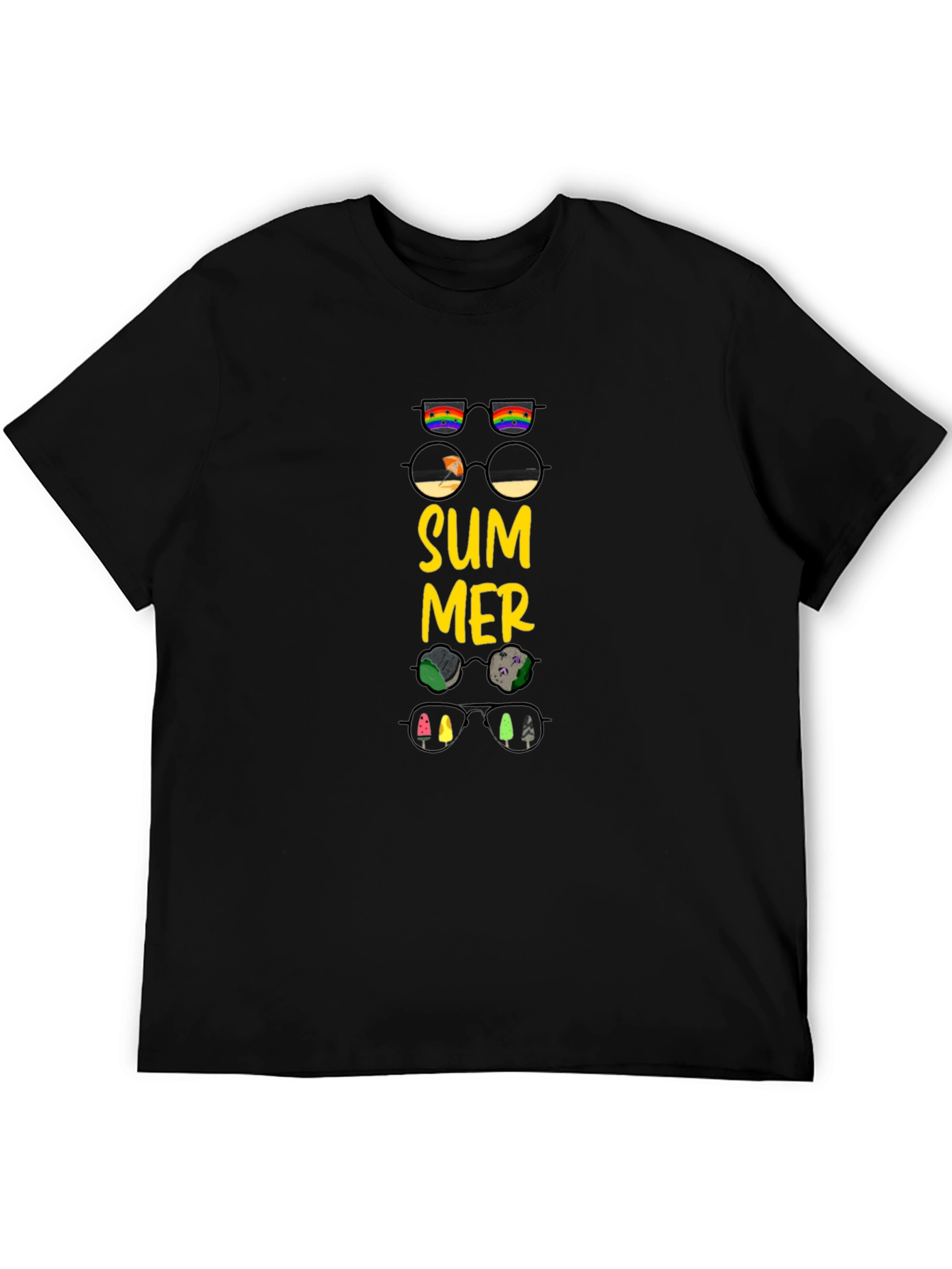 Summer Sunglasses Graphic T-Shirt