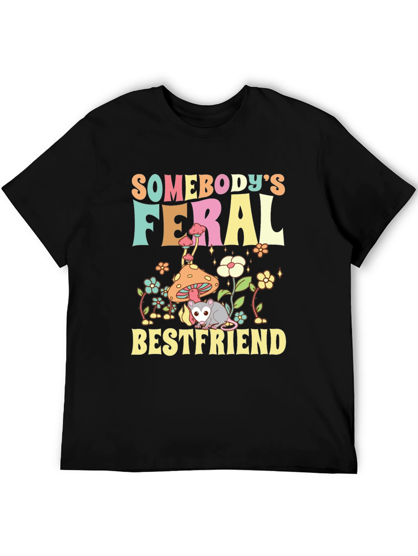 Feral Bestfriend Graphic Tee