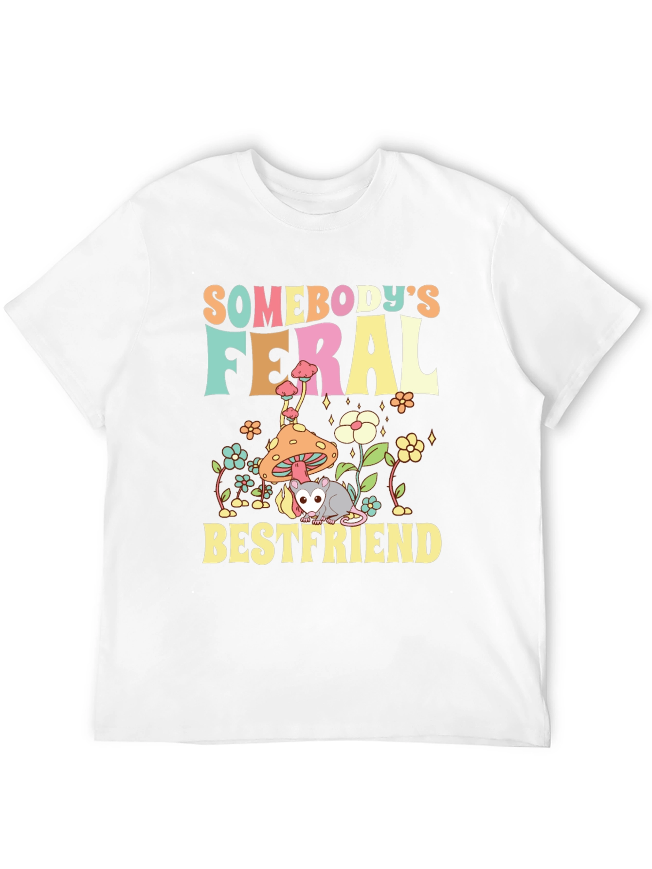 Feral Bestfriend Graphic Tee