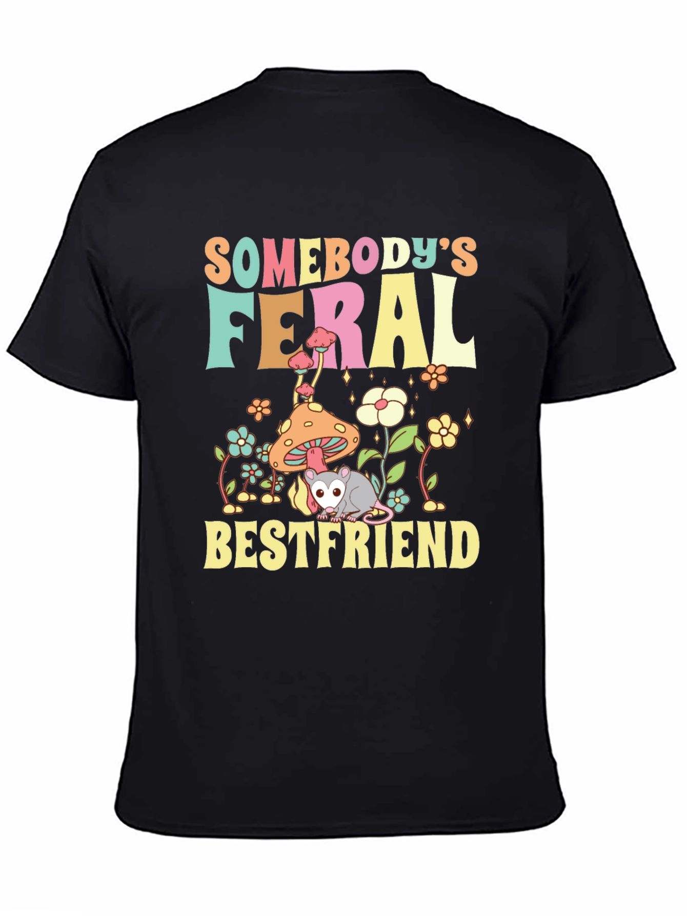 Feral Bestfriend Graphic Tee