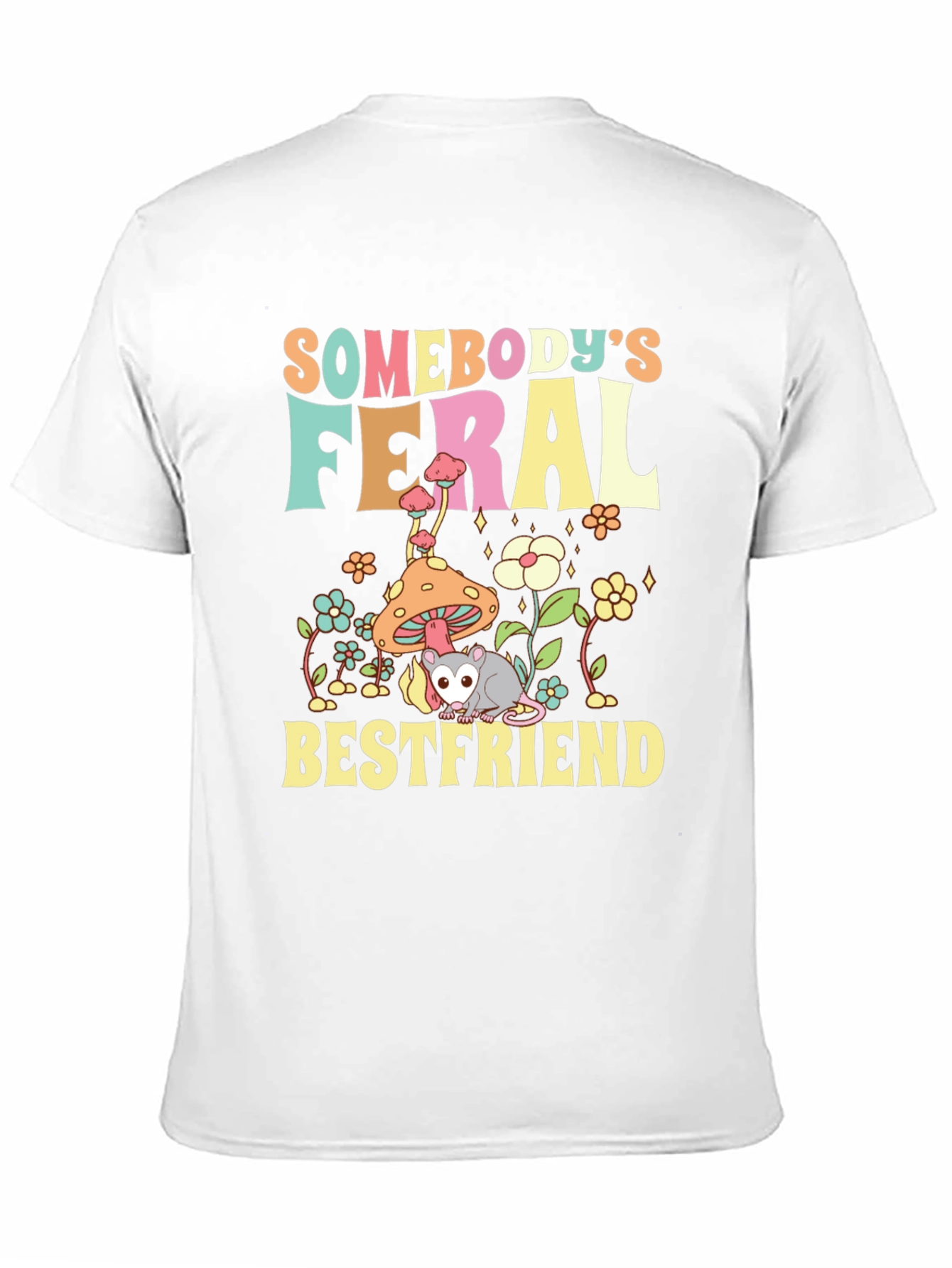 Feral Bestfriend Graphic Tee