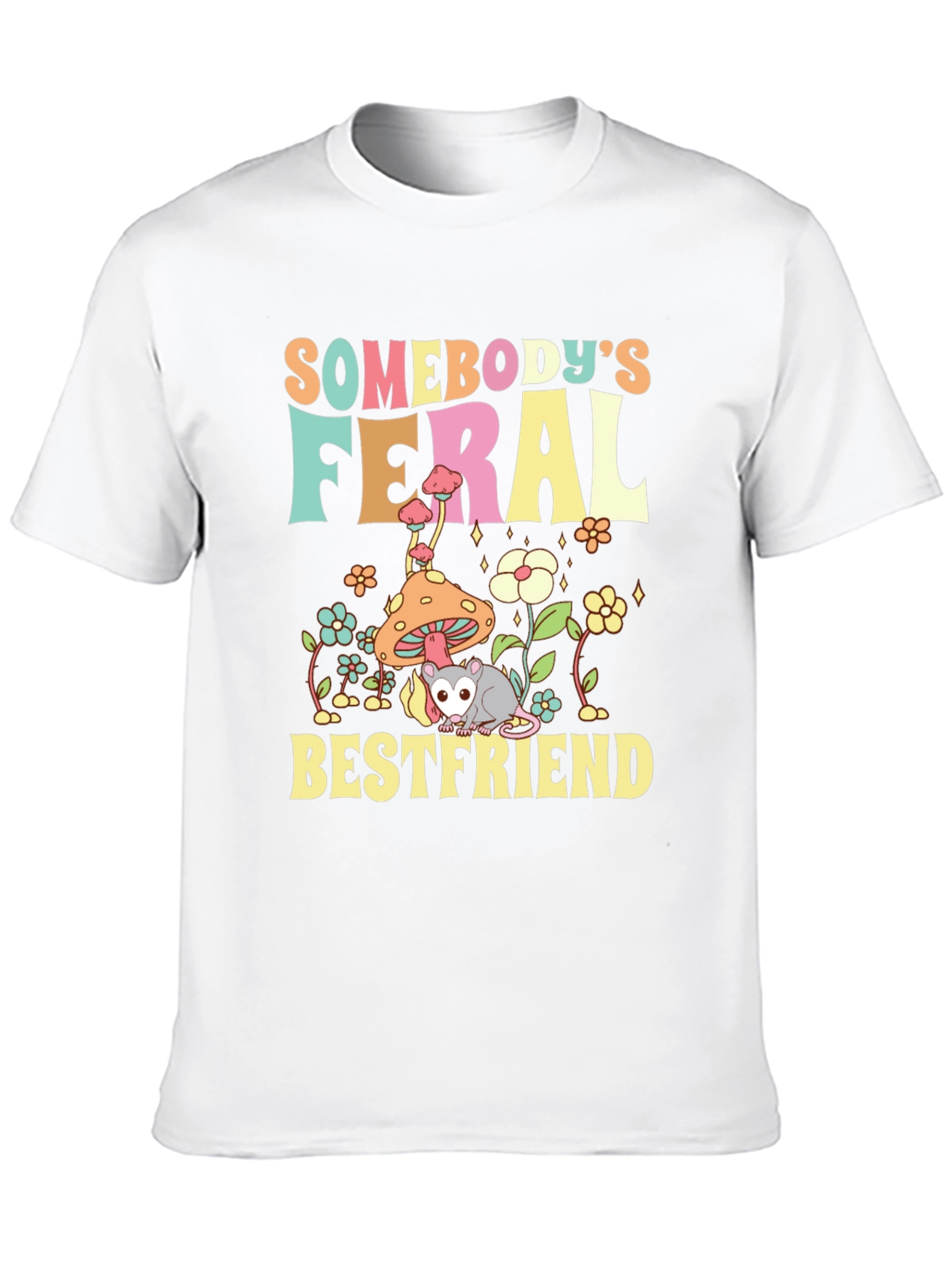 Feral Bestfriend Graphic Tee