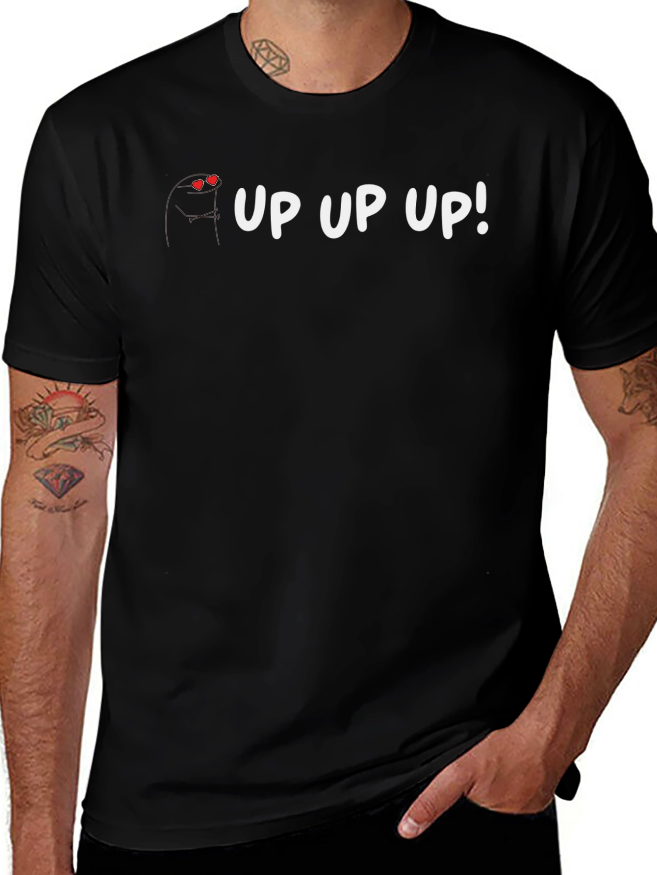 Up Up Up! Graphic T-Shirt - Soft Cotton Blend