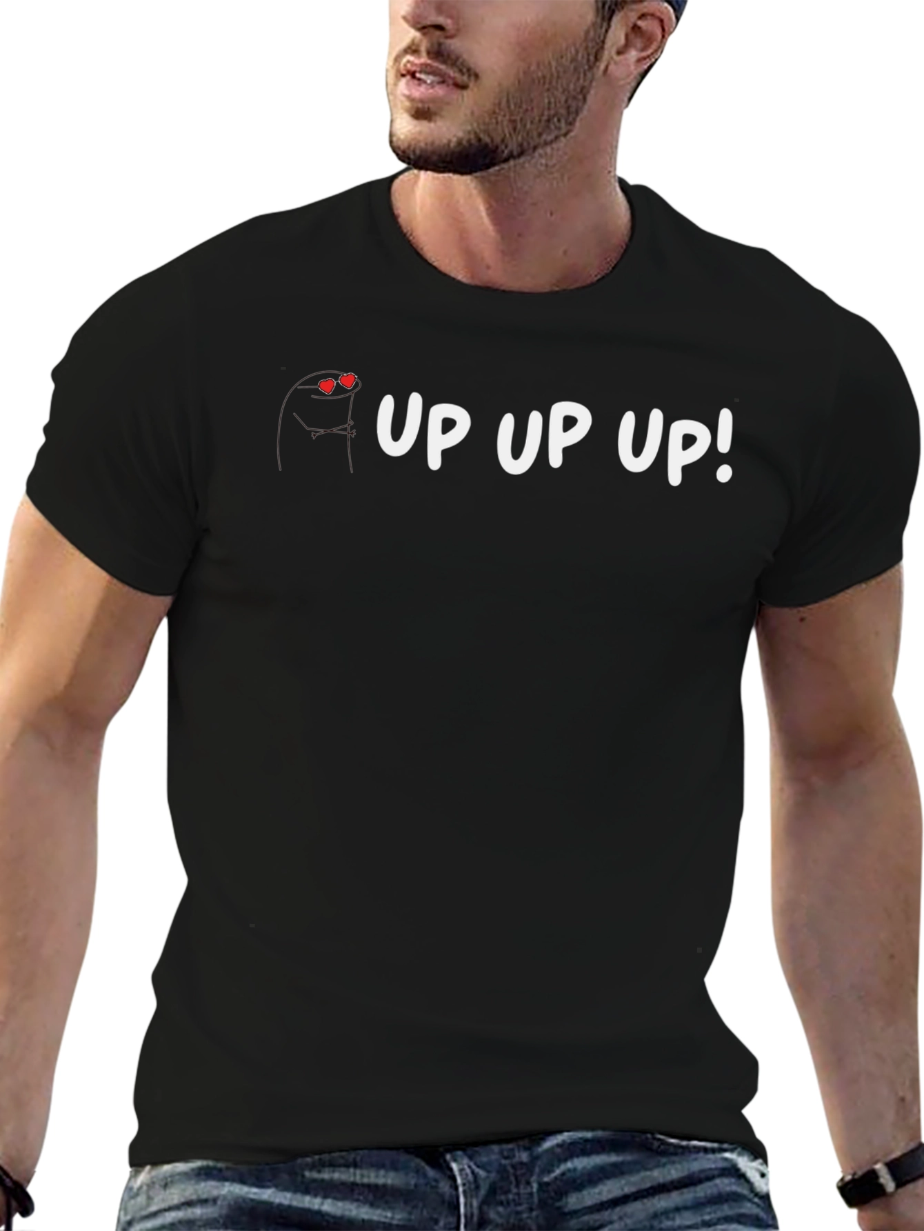 Up Up Up! Graphic T-Shirt - Soft Cotton Blend