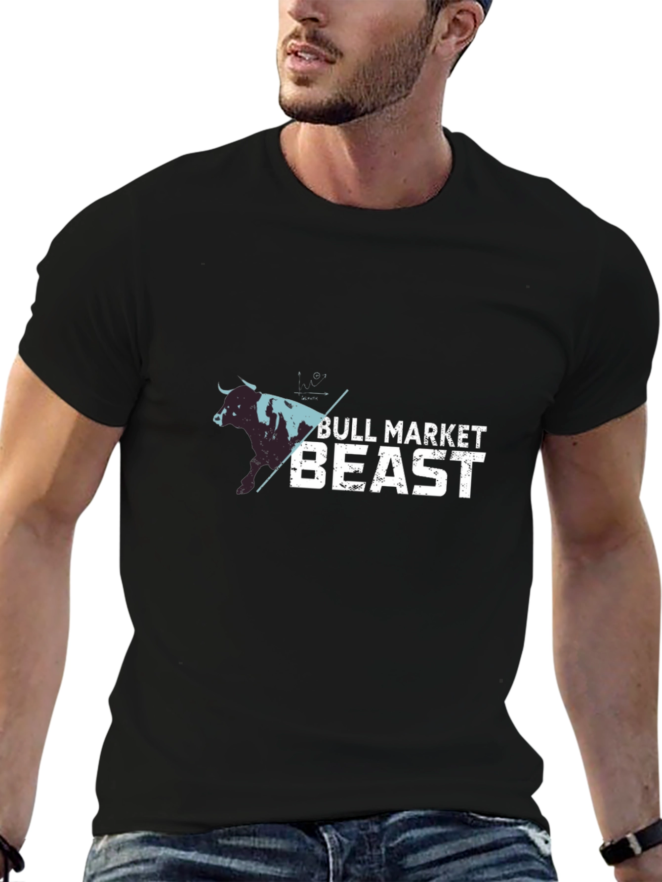 Bull Market Beast Graphic T-Shirt