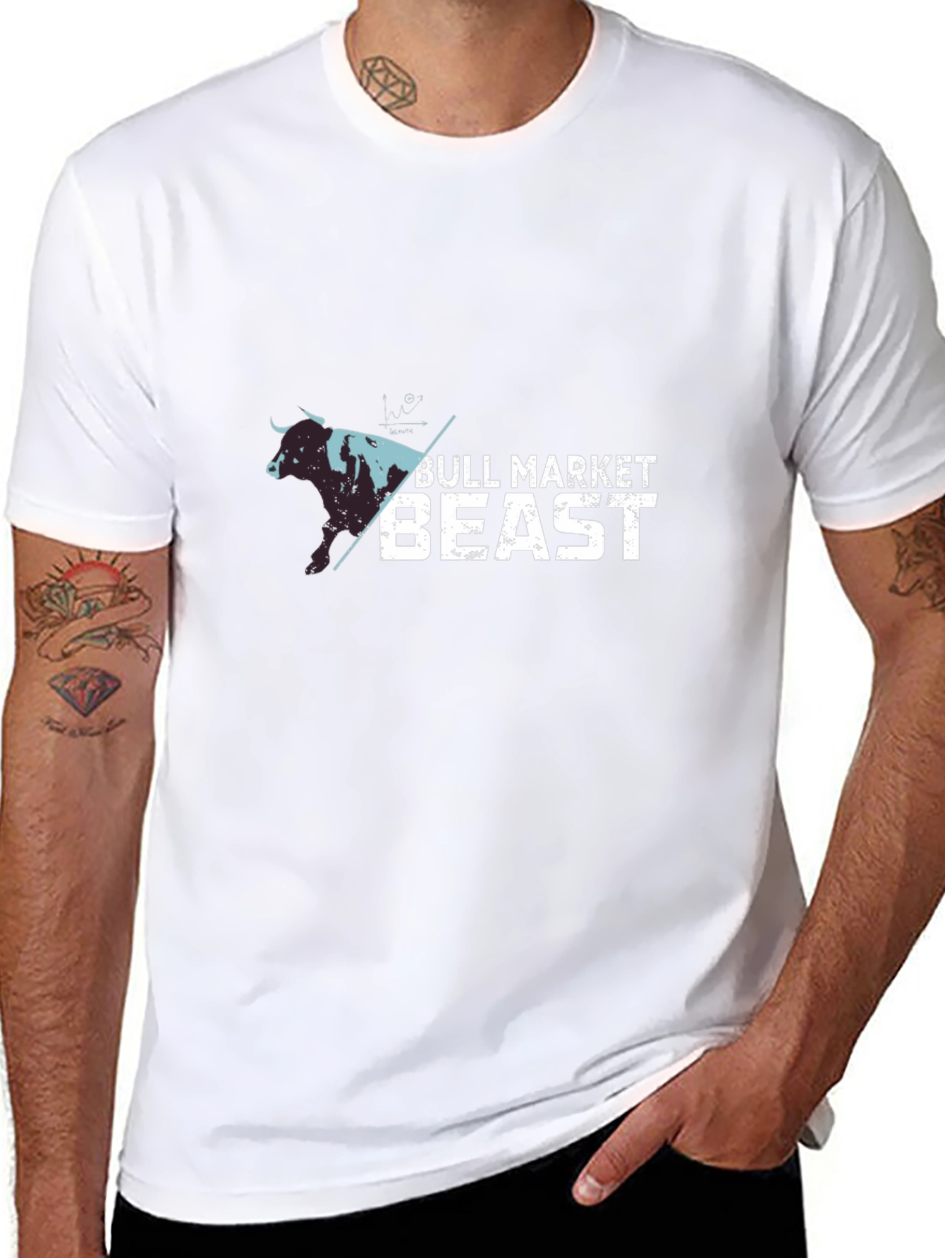 Bull Market Beast Graphic T-Shirt