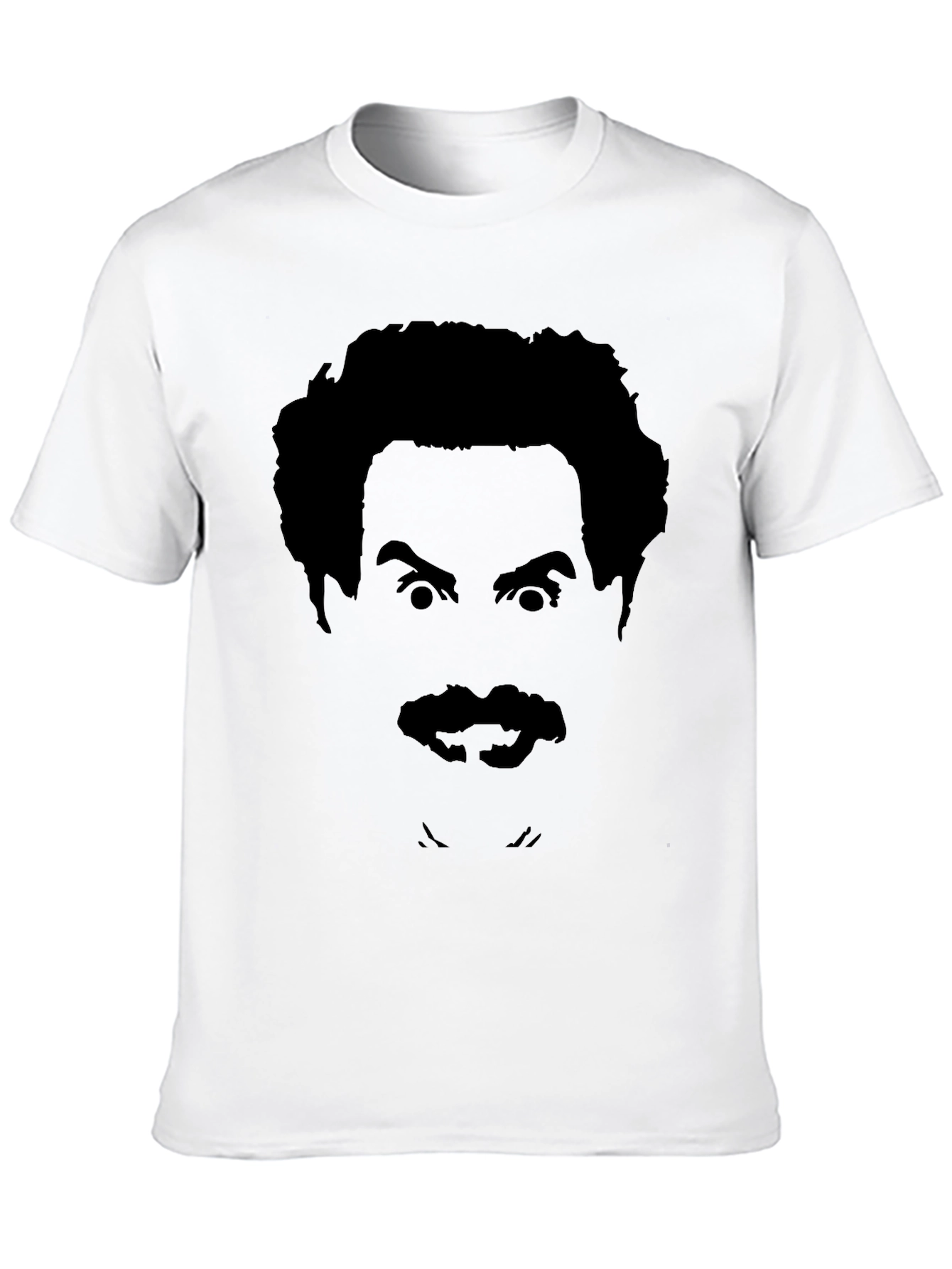 Black Borat Silhouette T-Shirt