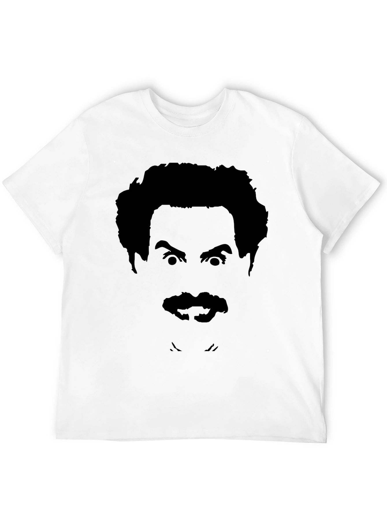Black Borat Silhouette T-Shirt