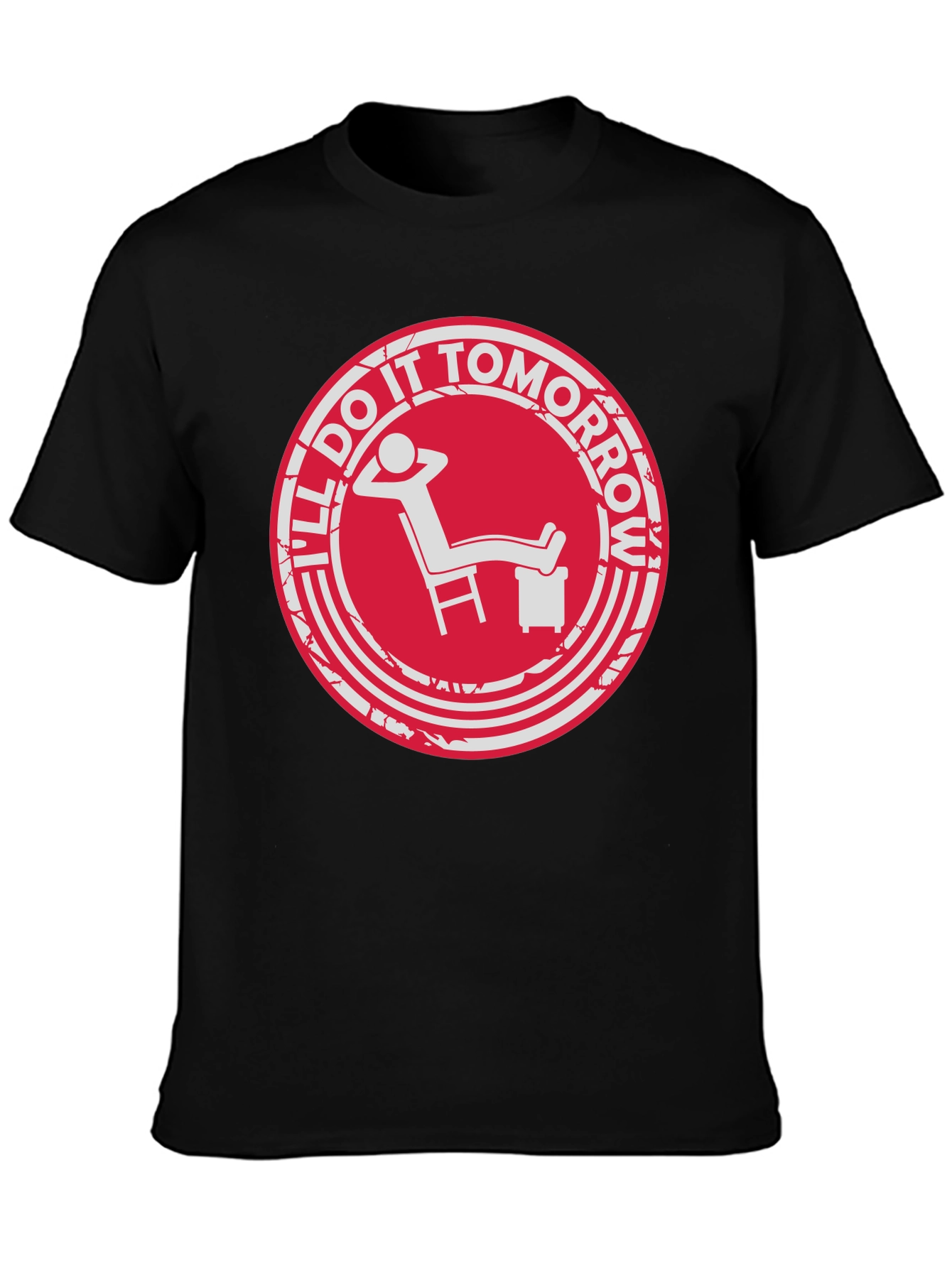 Procrastination T-Shirt - Ill Do It Tomorrow