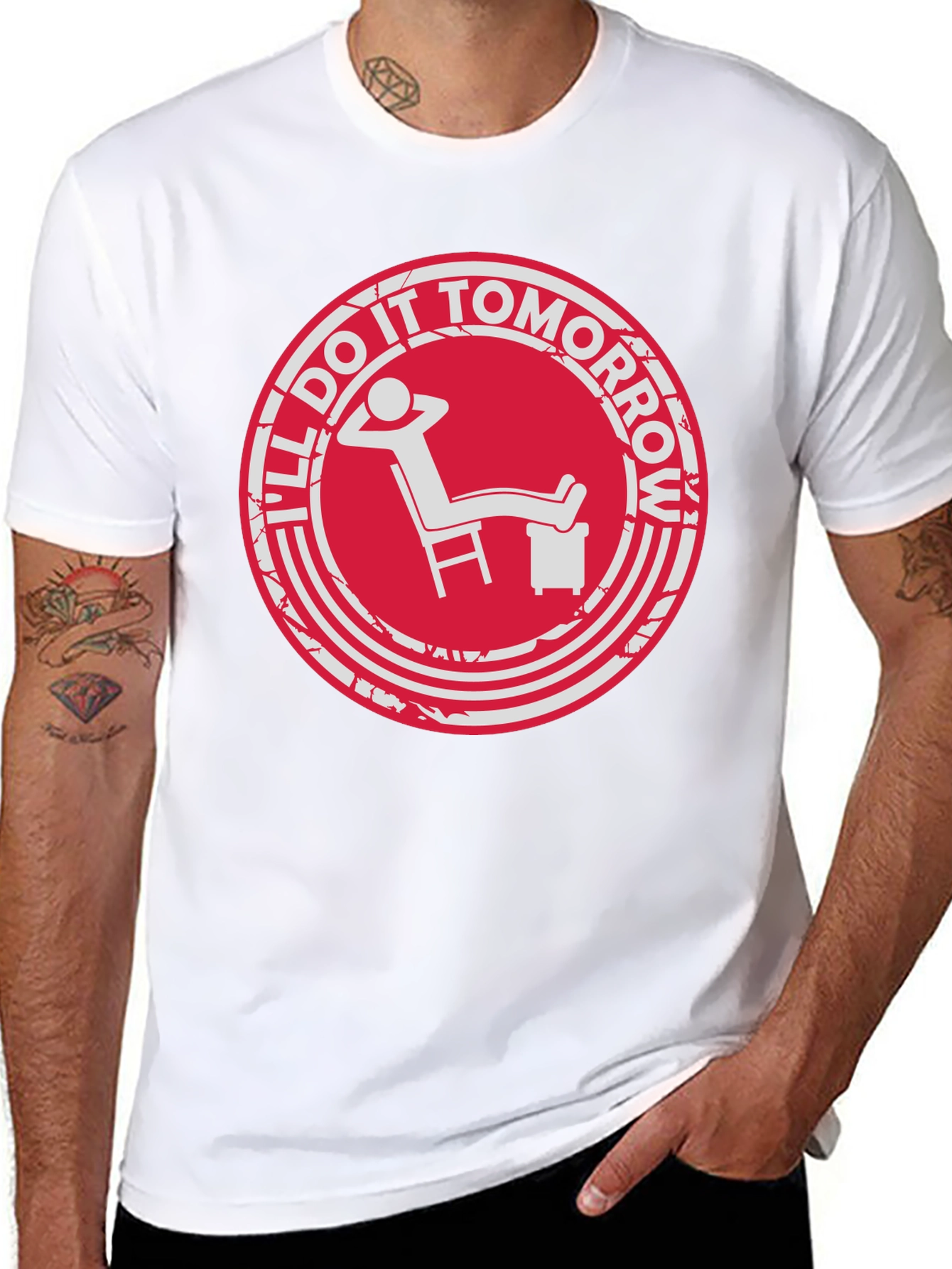 Procrastination T-Shirt - Ill Do It Tomorrow