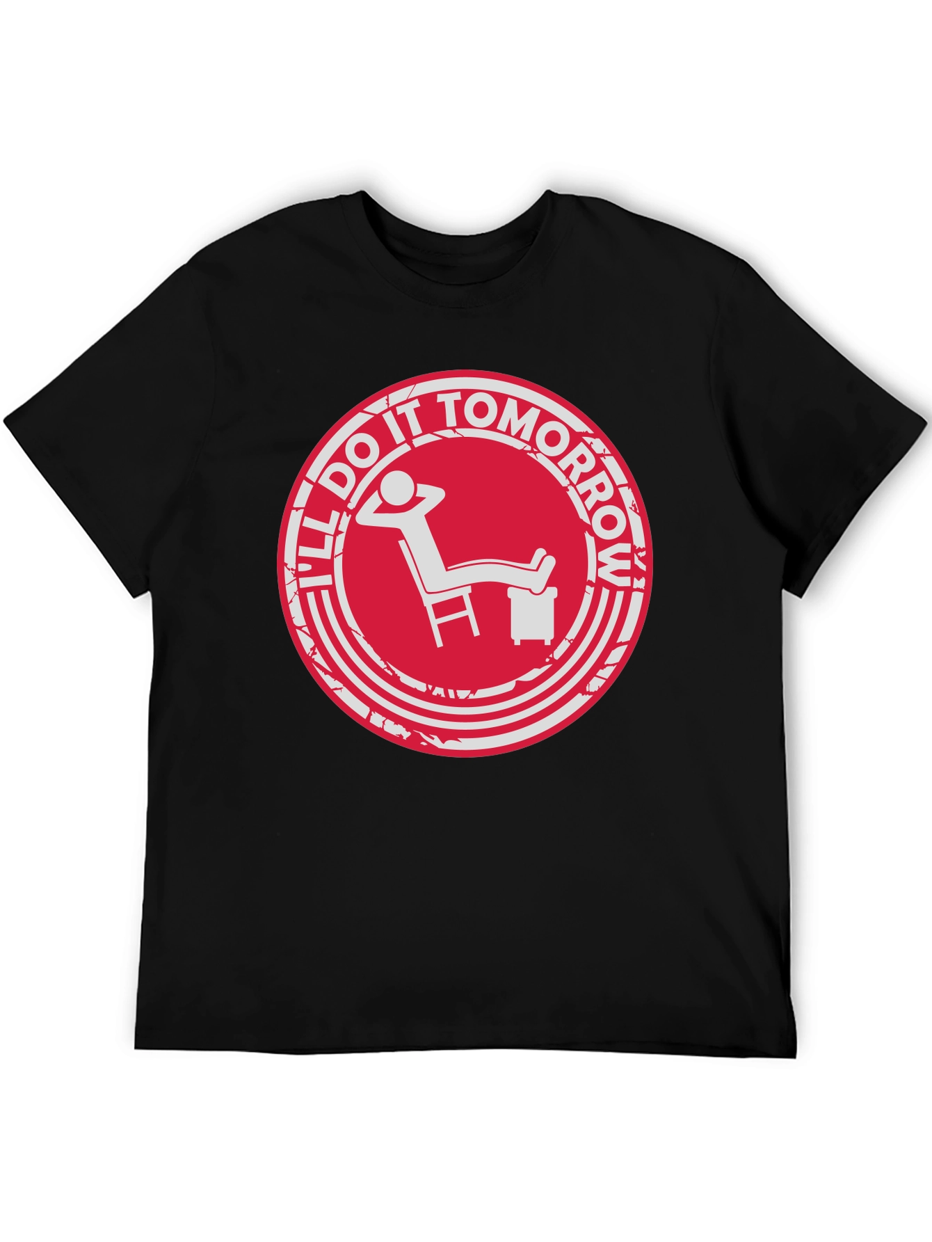Procrastination T-Shirt - Ill Do It Tomorrow