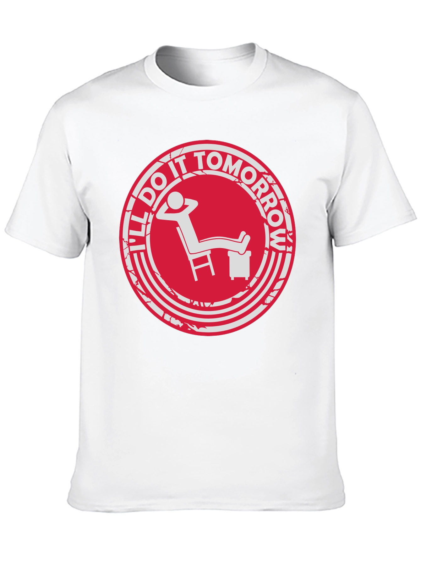Procrastination T-Shirt - Ill Do It Tomorrow