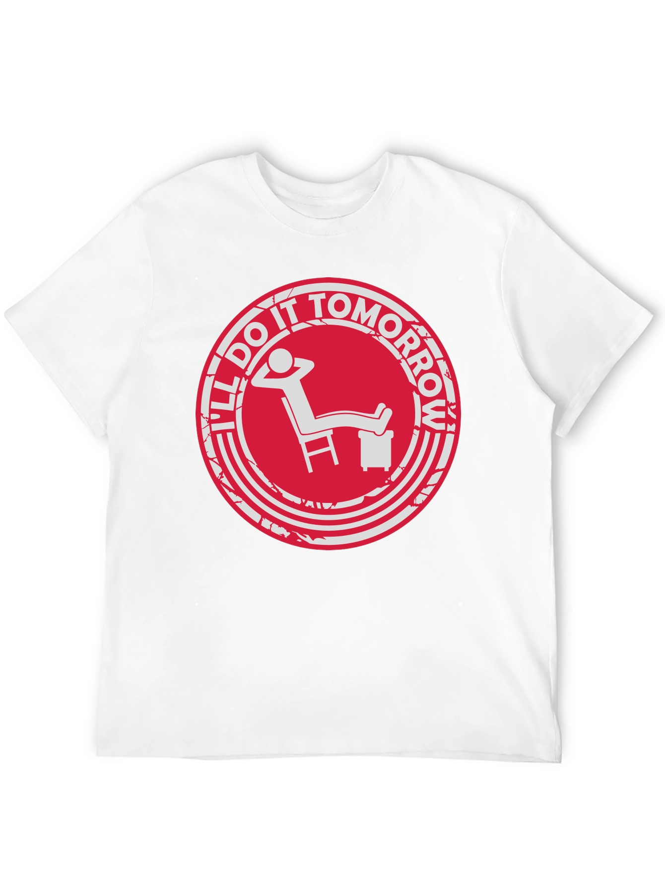 Procrastination T-Shirt - Ill Do It Tomorrow
