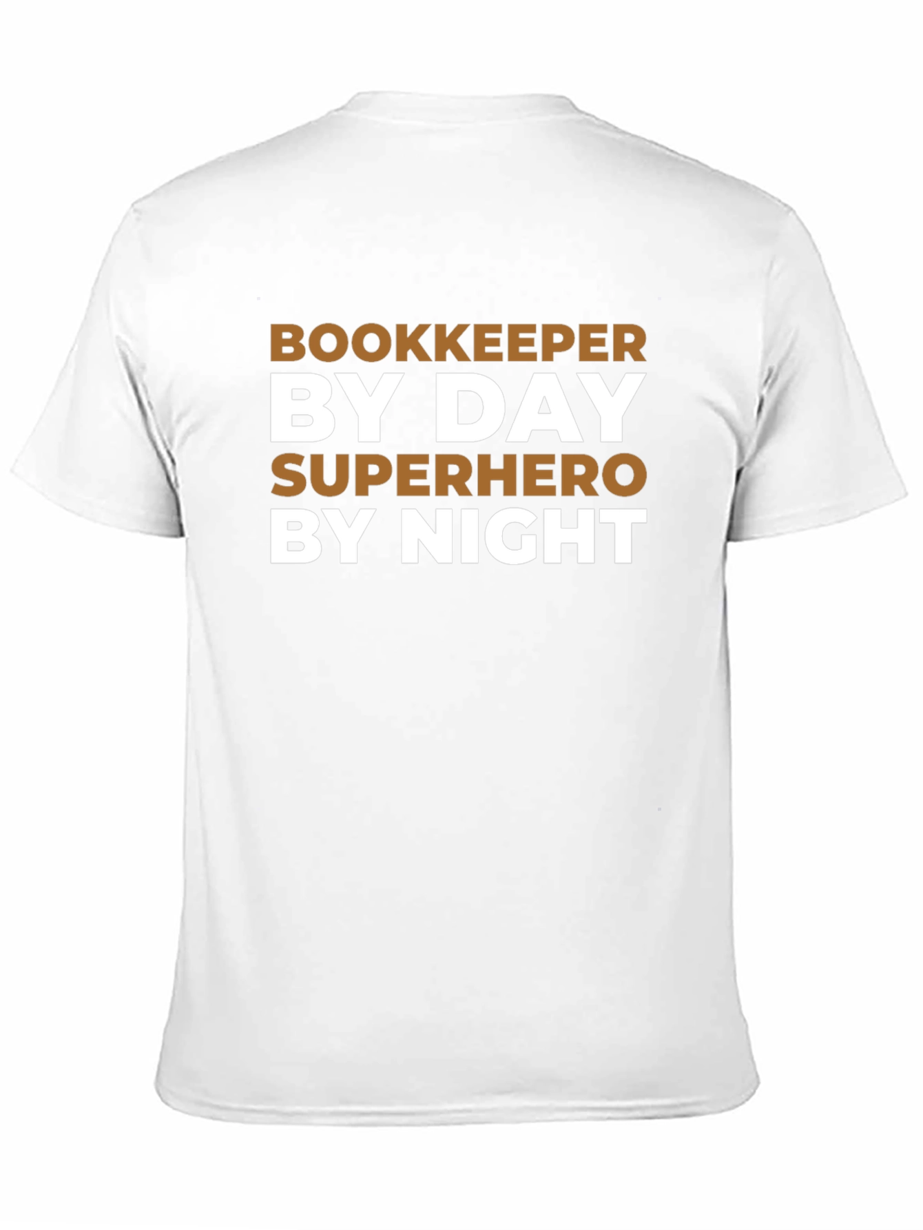 Bookkeeper Superhero Graphic Tee