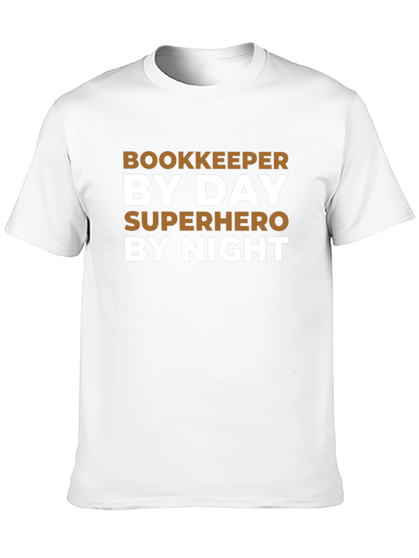 Bookkeeper Superhero Graphic Tee
