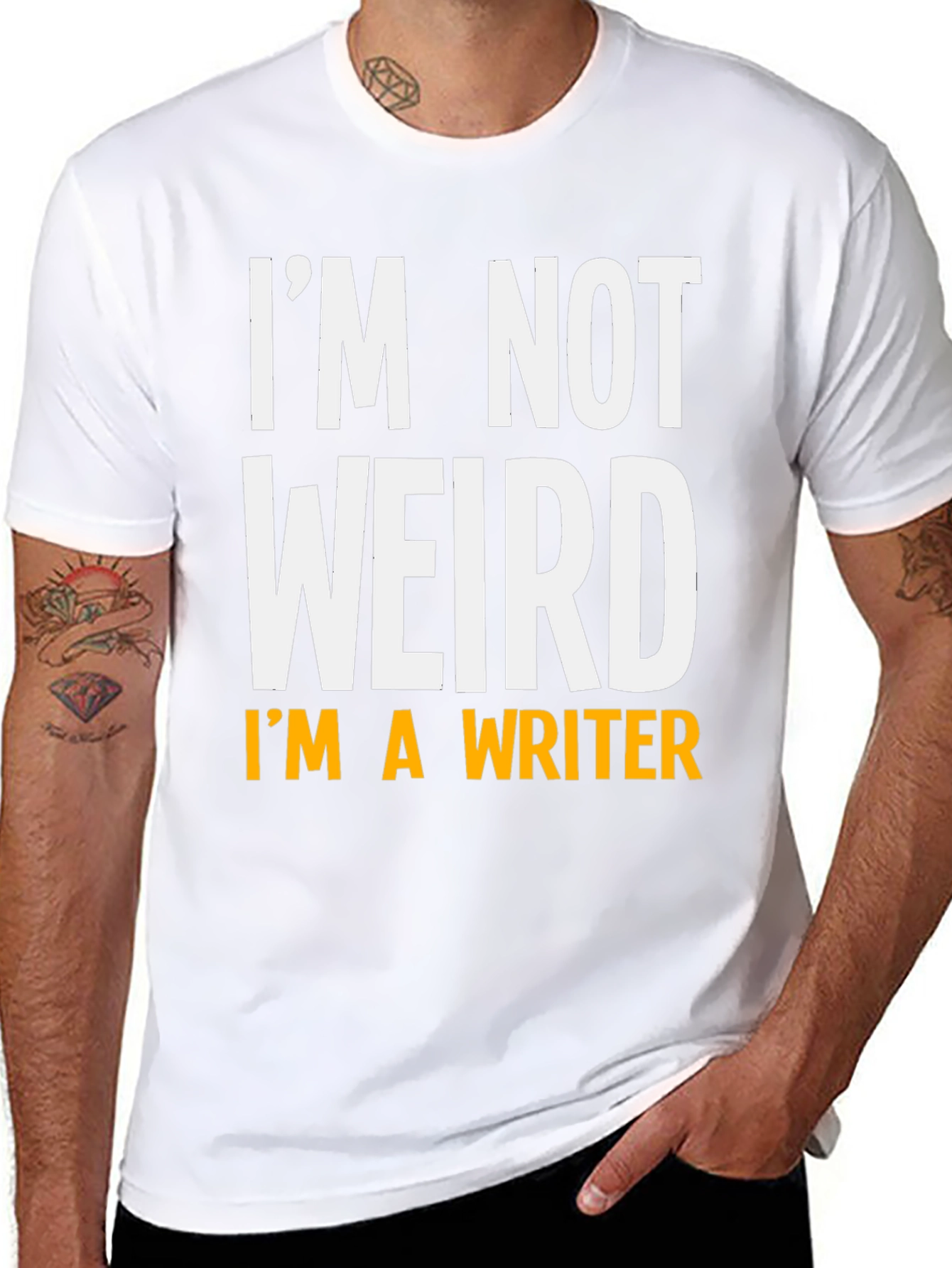 Im Not Weird Im a Writer T-Shirt