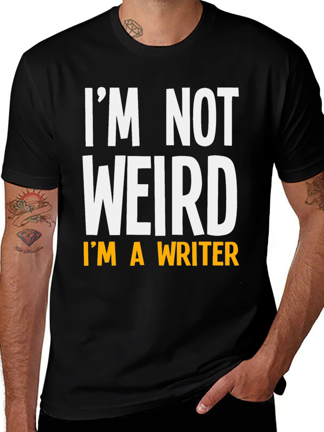 Im Not Weird Im a Writer T-Shirt