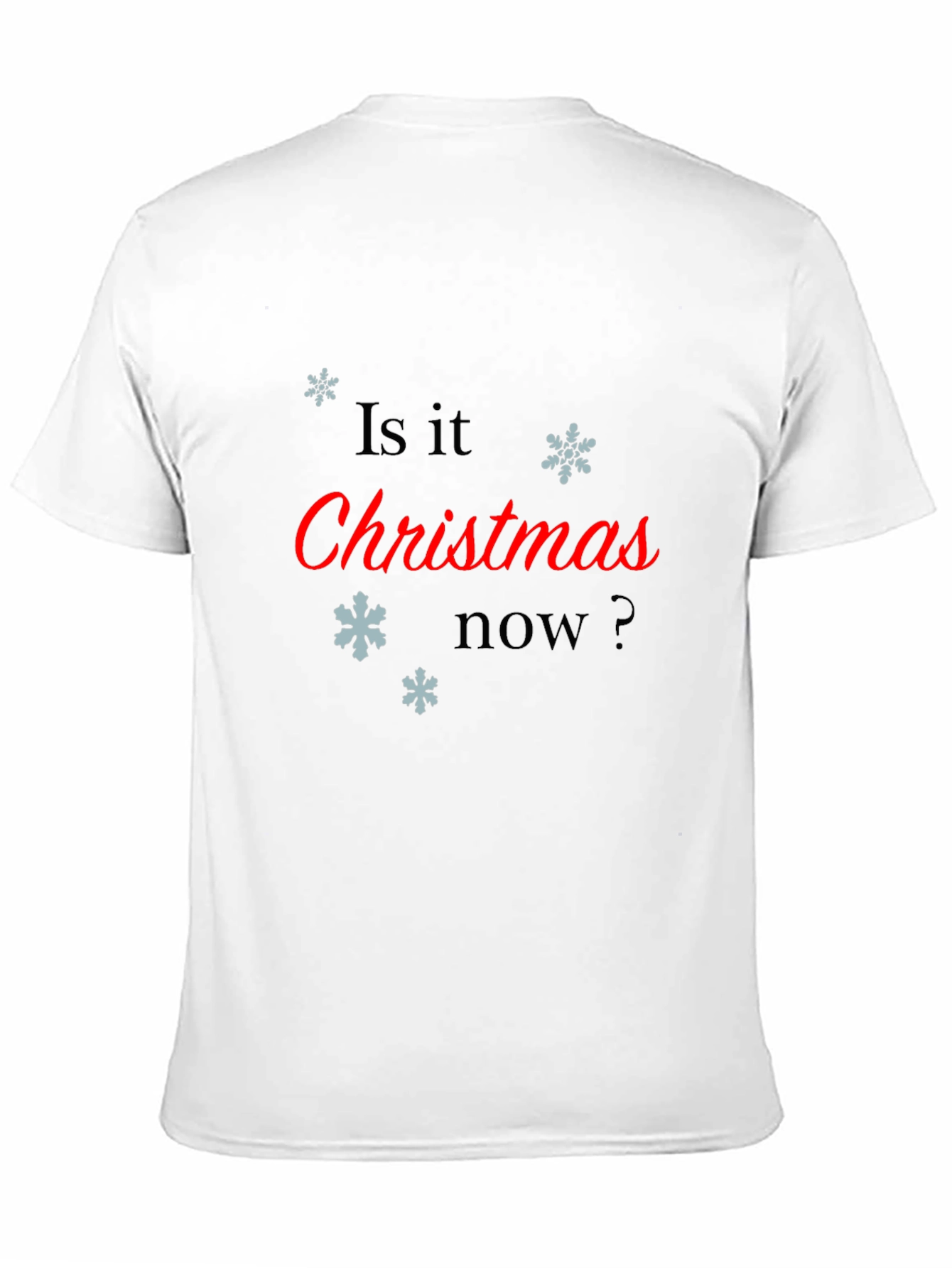 Christmas Now T-Shirt - Festive Holiday Apparel