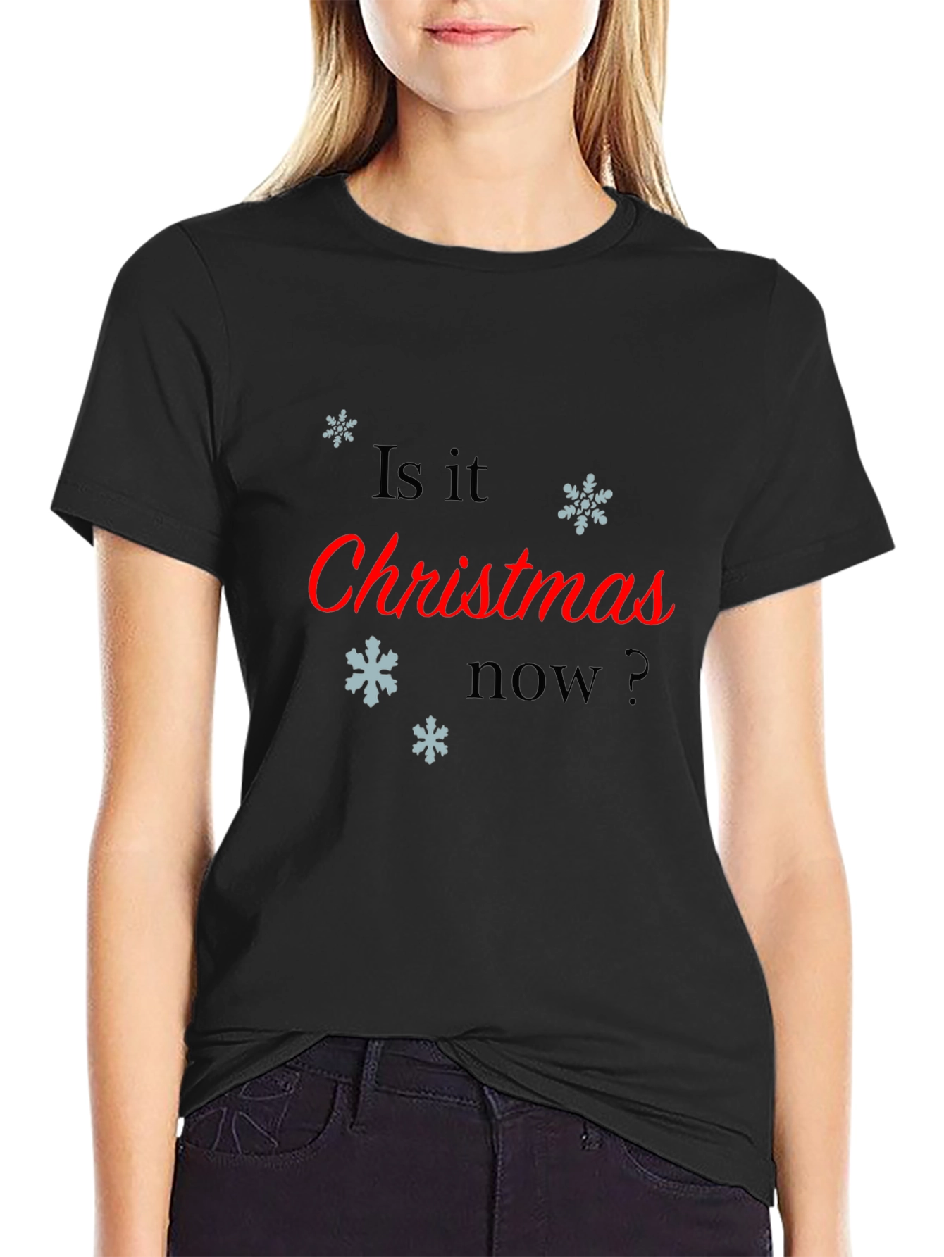 Christmas Now T-Shirt - Festive Holiday Apparel