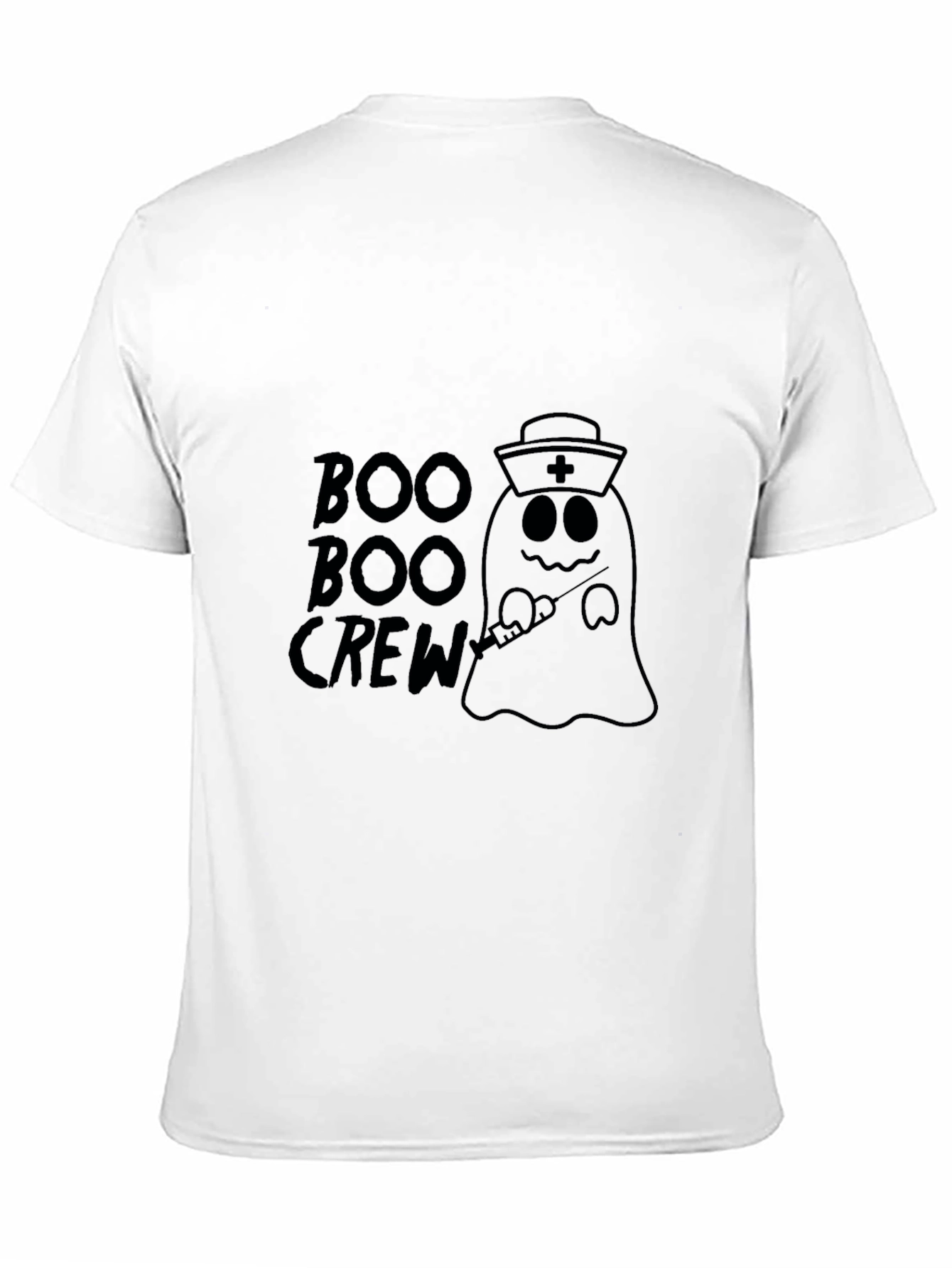 Boo Boo Crew Ghost Nurse Halloween T-Shirt