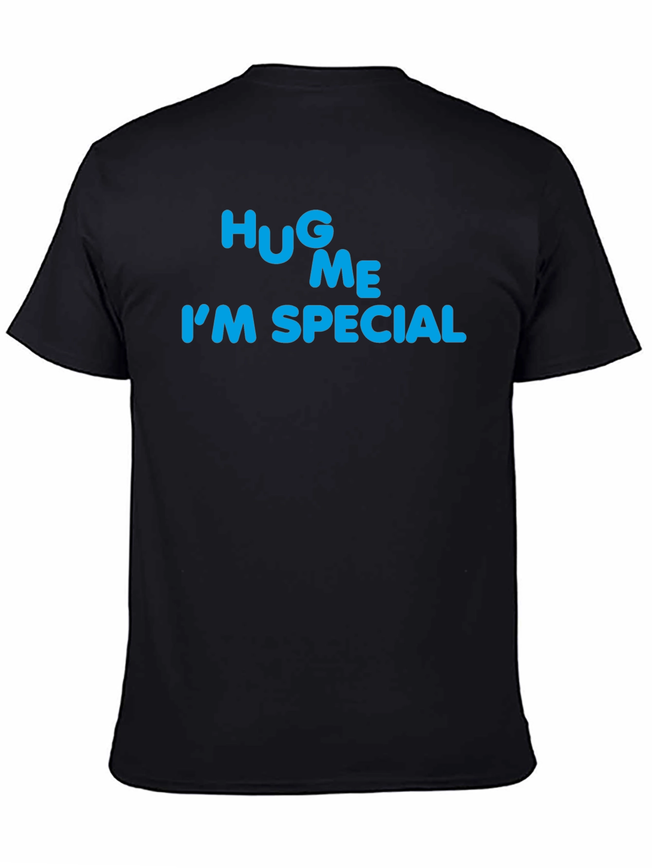 Hug Me Im Special Black T-Shirt