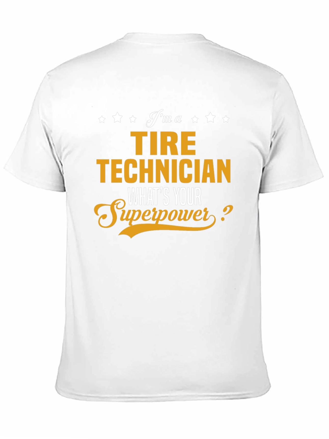Tire Technician Superpower Graphic Tee