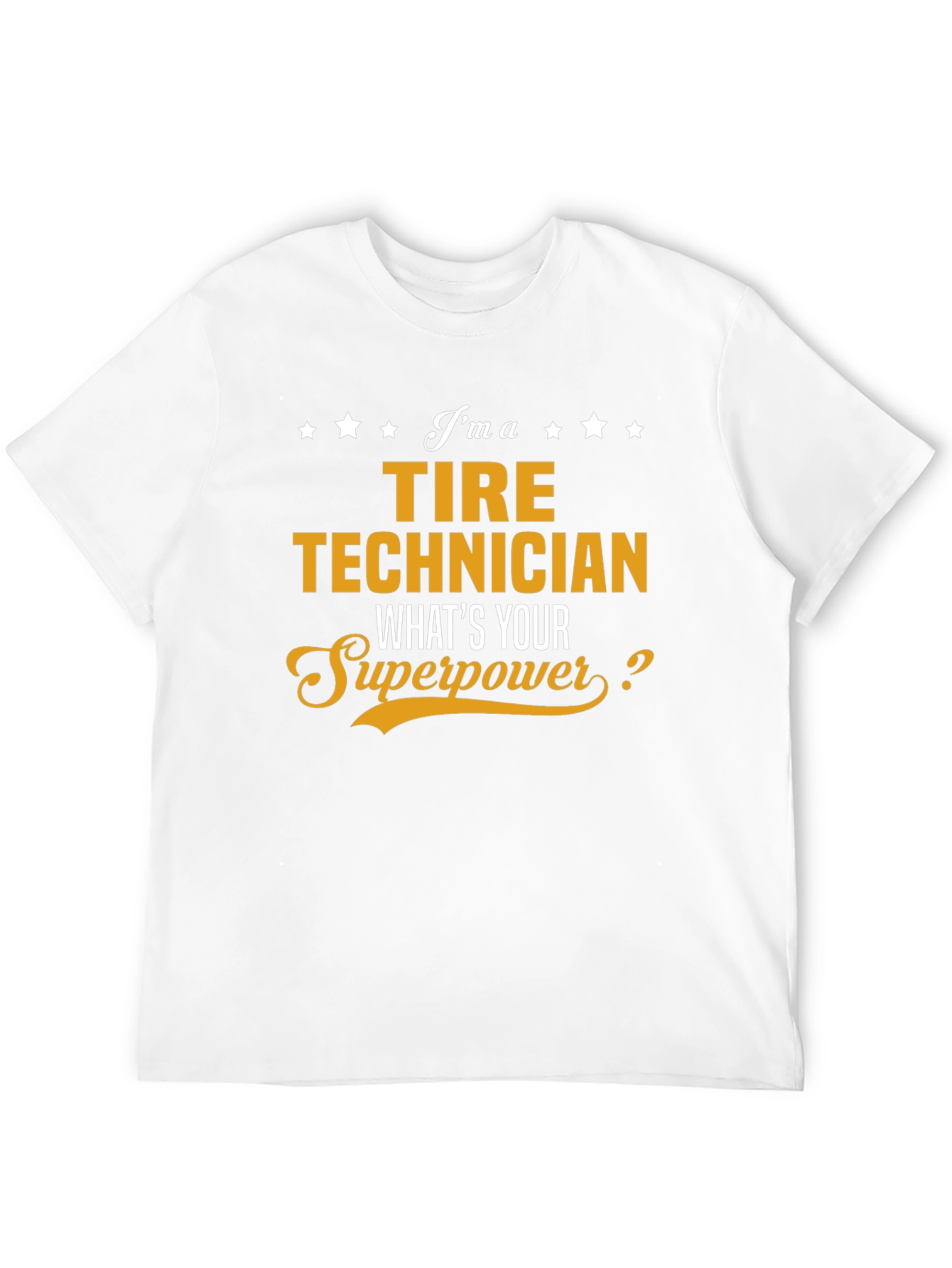 Tire Technician Superpower Graphic Tee