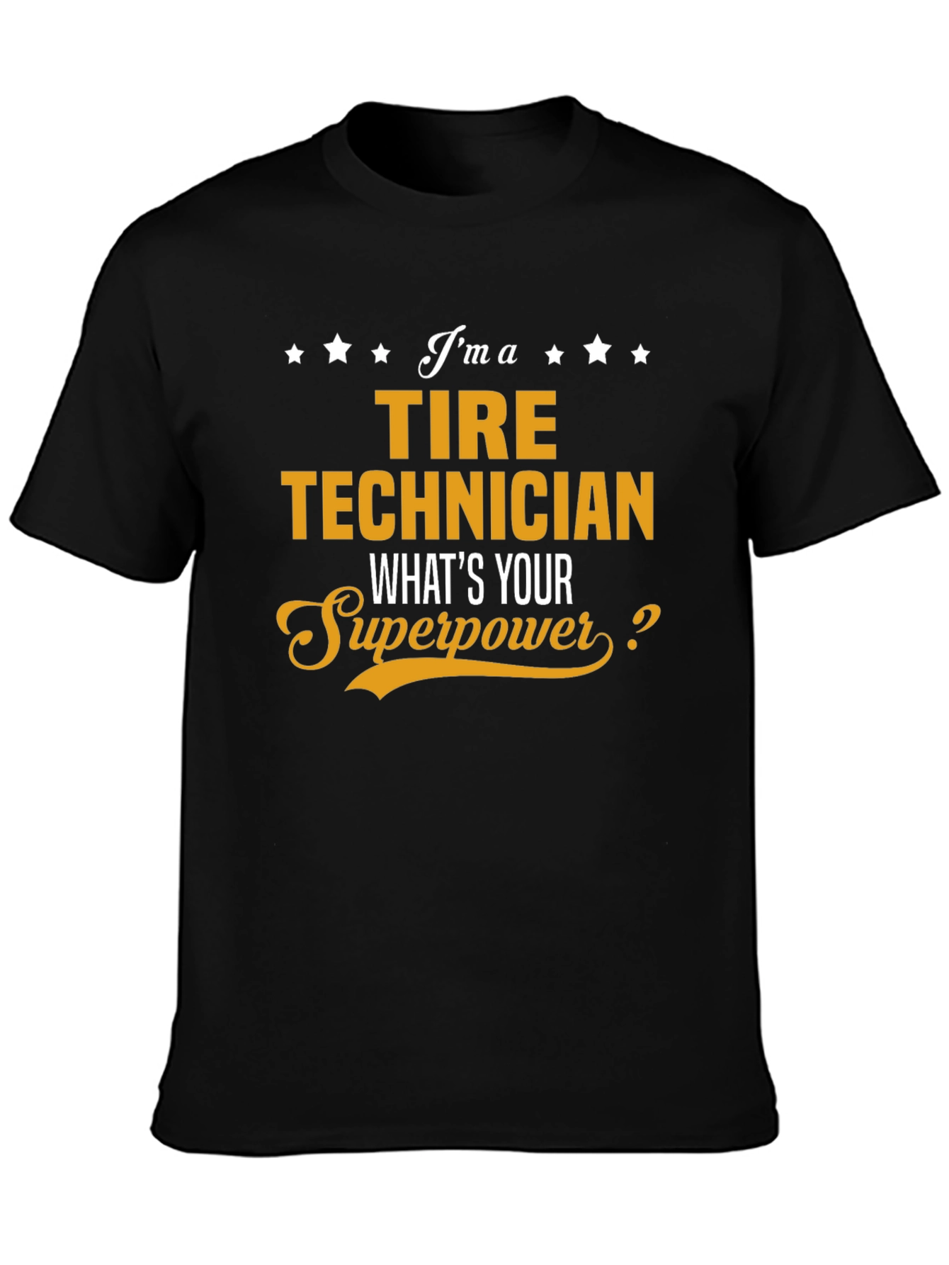 Tire Technician Superpower Graphic Tee