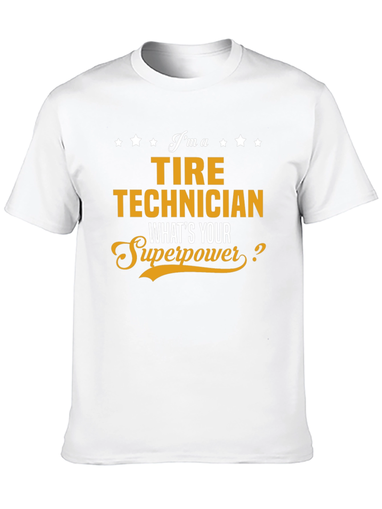 Tire Technician Superpower Graphic Tee