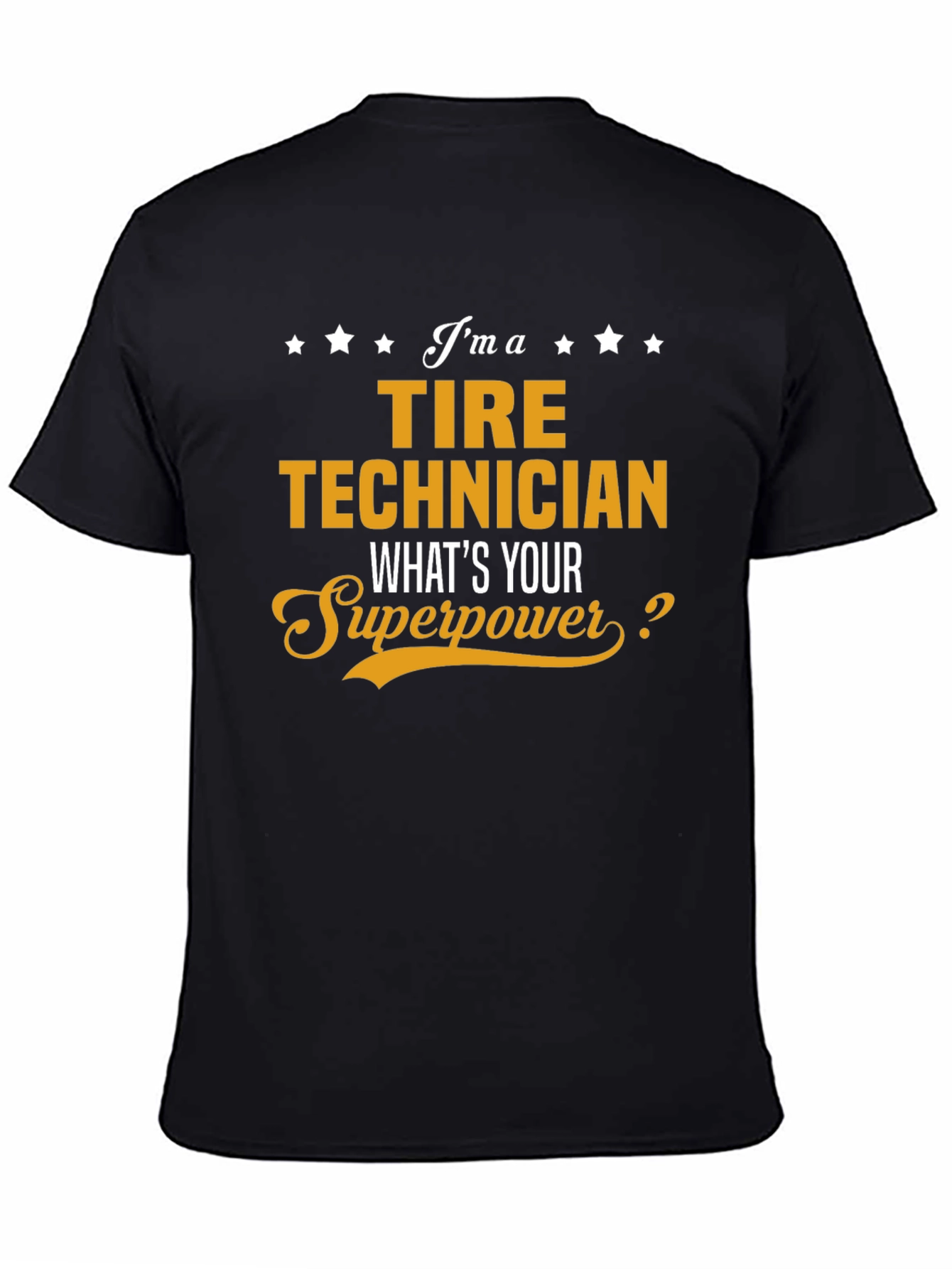 Tire Technician Superpower Graphic Tee