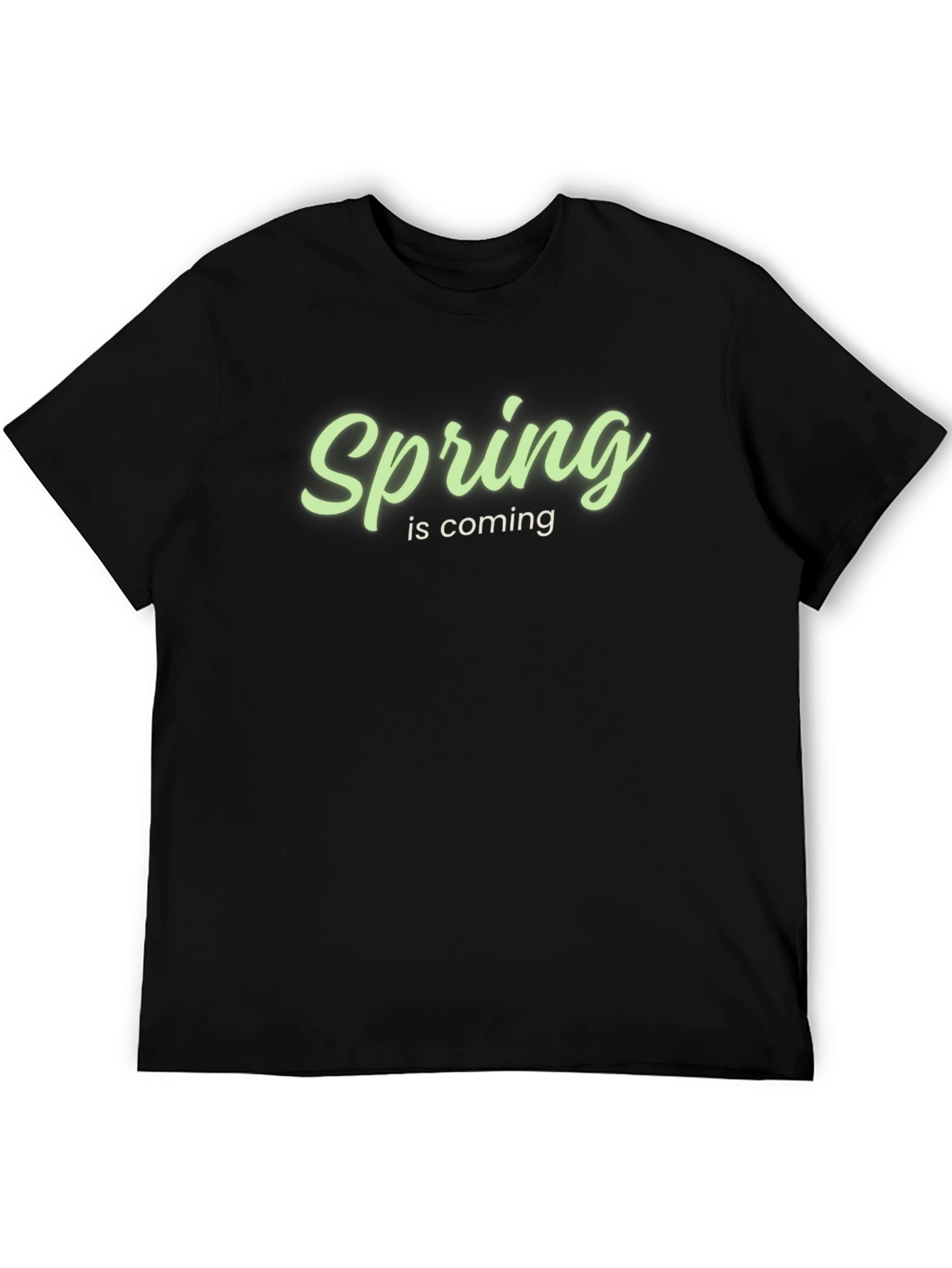 Spring is Coming Graphic T-Shirt - Trendy Tee