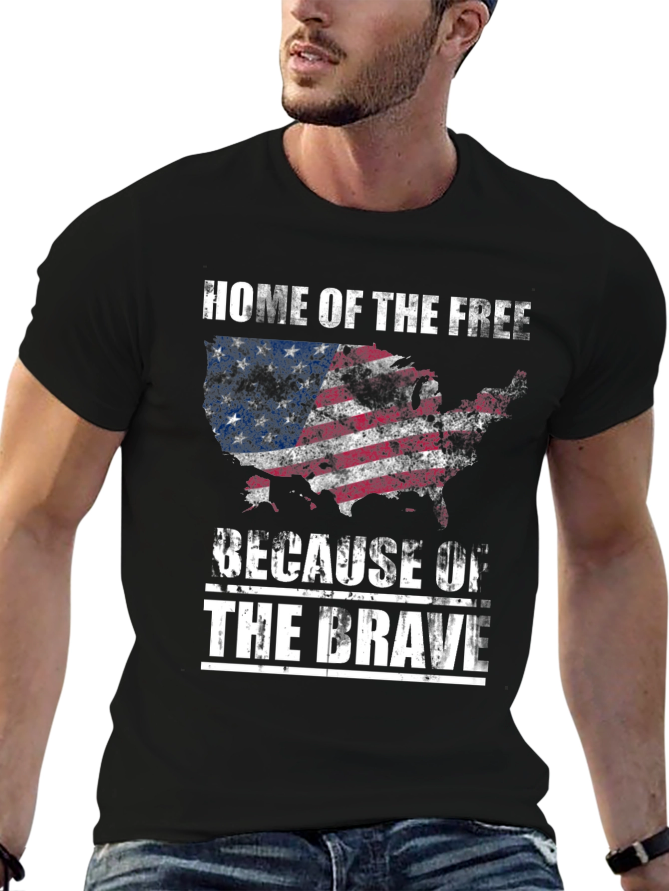 Home of the Free Patriotic T-Shirt
