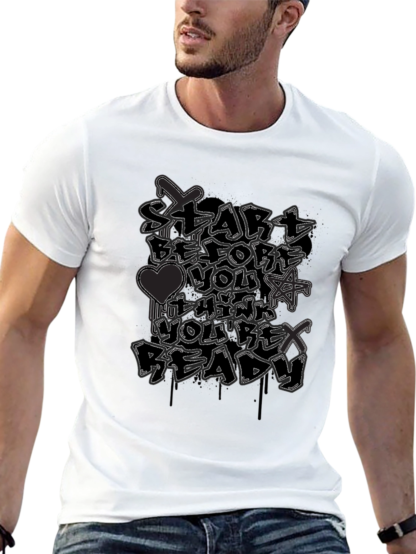 Start Before Youre Ready Graphic Tee