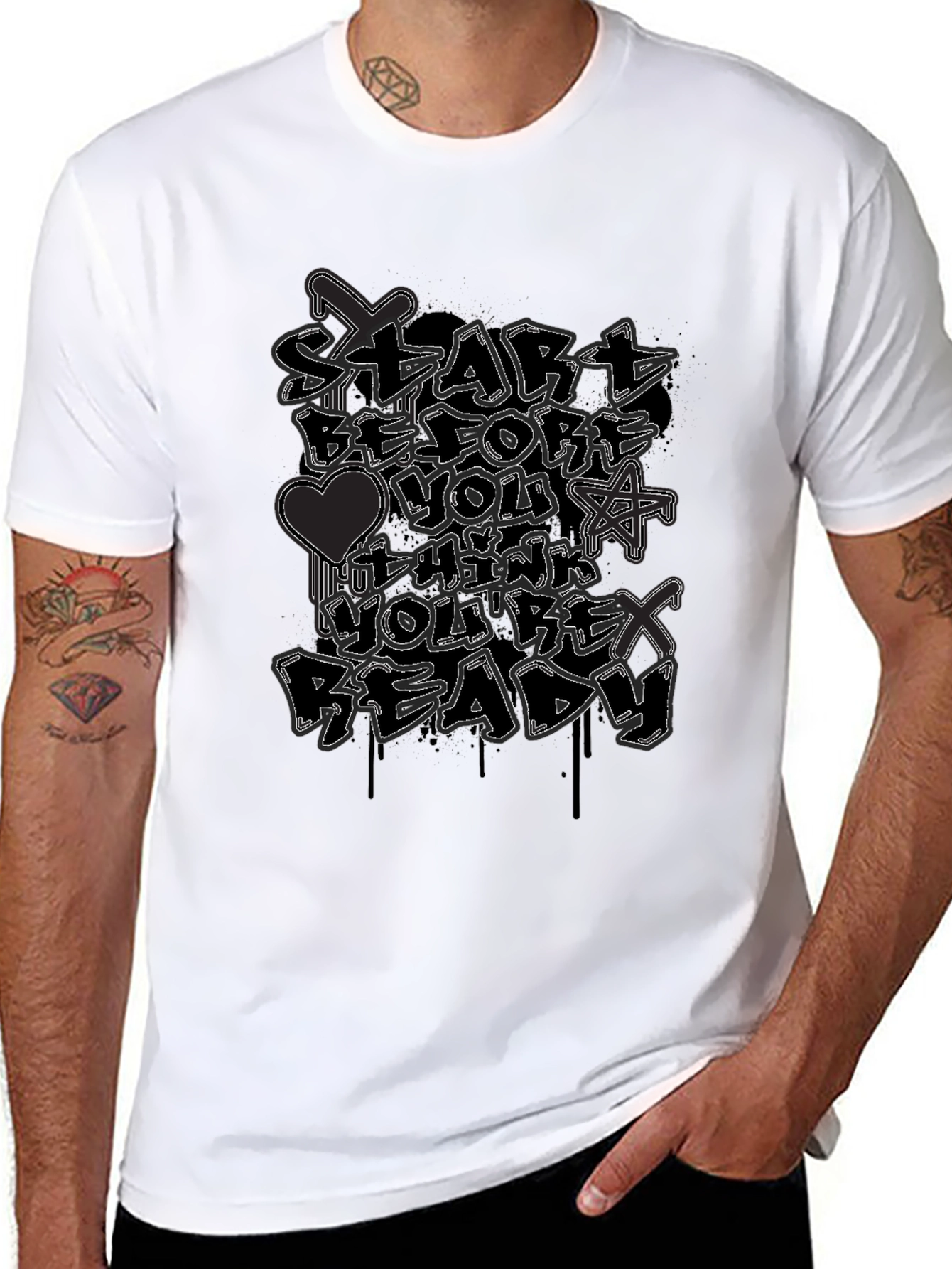 Start Before Youre Ready Graphic Tee