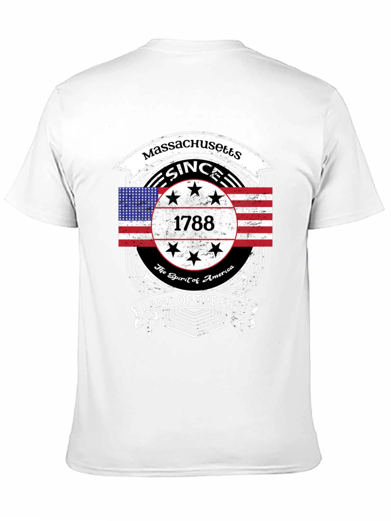Massachusetts Since 1788 T-Shirt