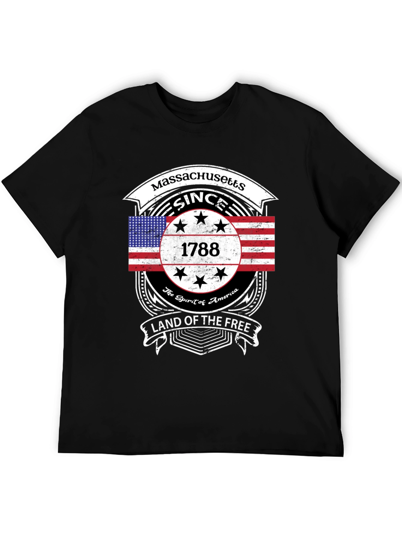 Massachusetts Since 1788 T-Shirt