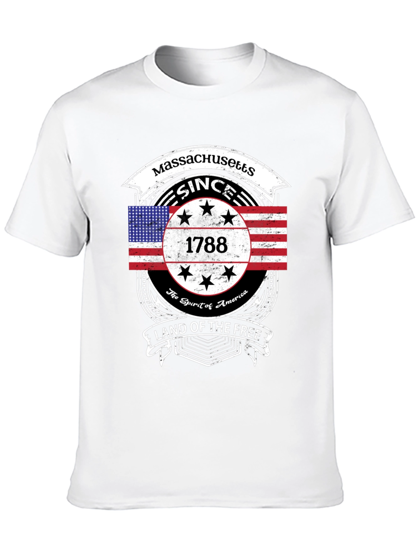 Massachusetts Since 1788 T-Shirt