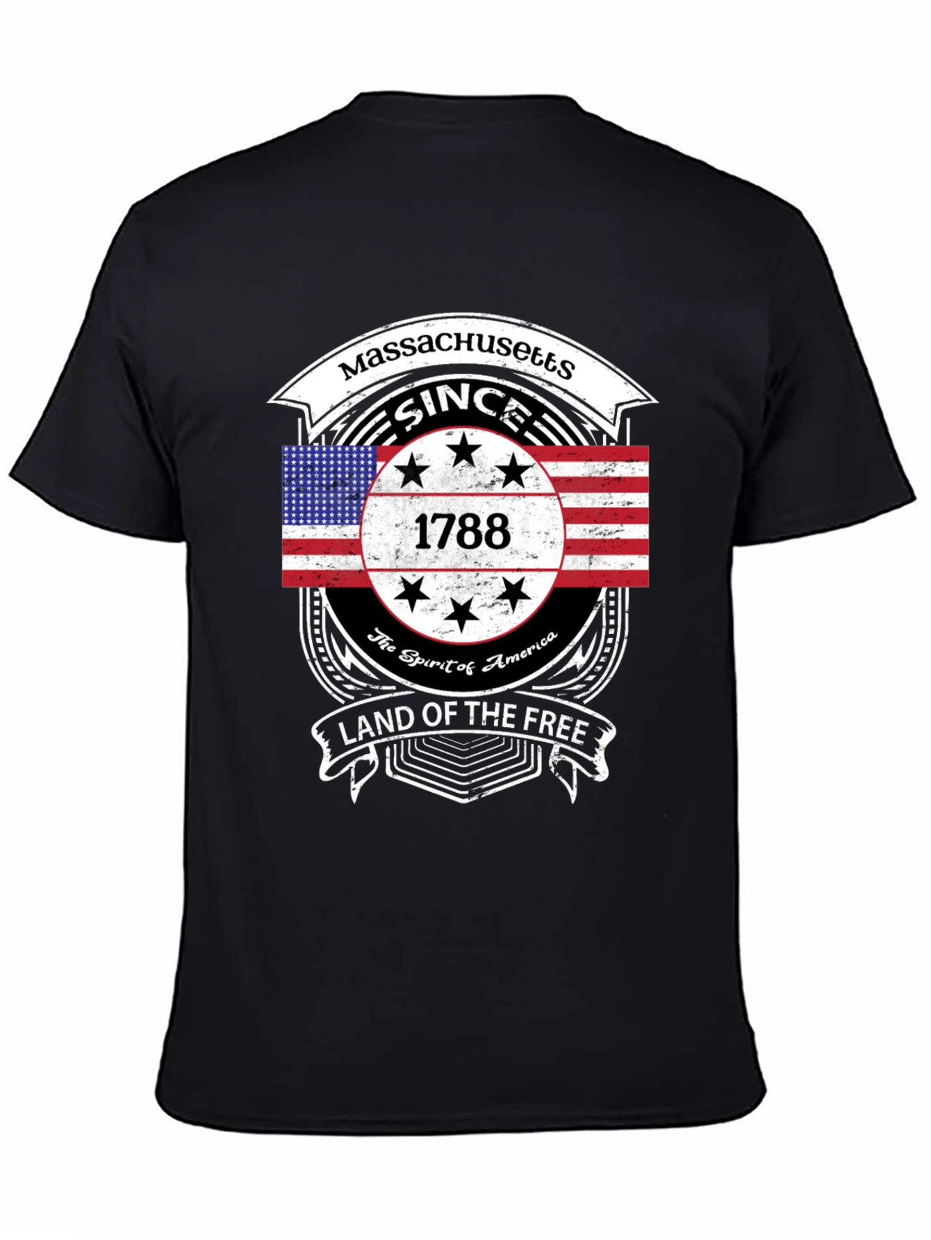 Massachusetts Since 1788 T-Shirt