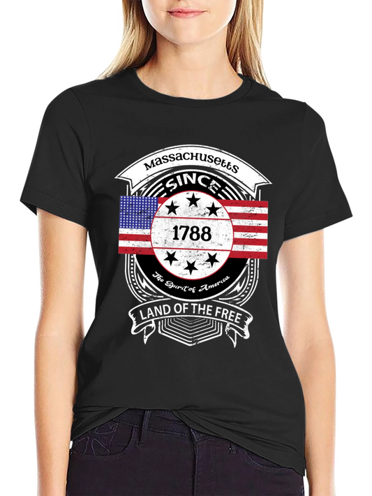 Massachusetts Since 1788 T-Shirt