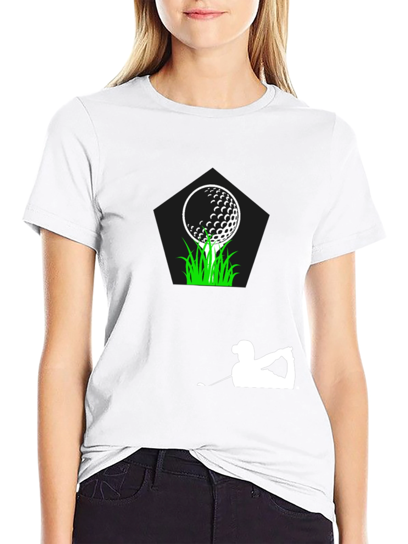 Golf Tee Shirt - Golfer Graphic Tee