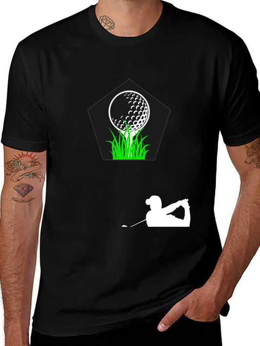 Golf Tee Shirt - Golfer Graphic Tee
